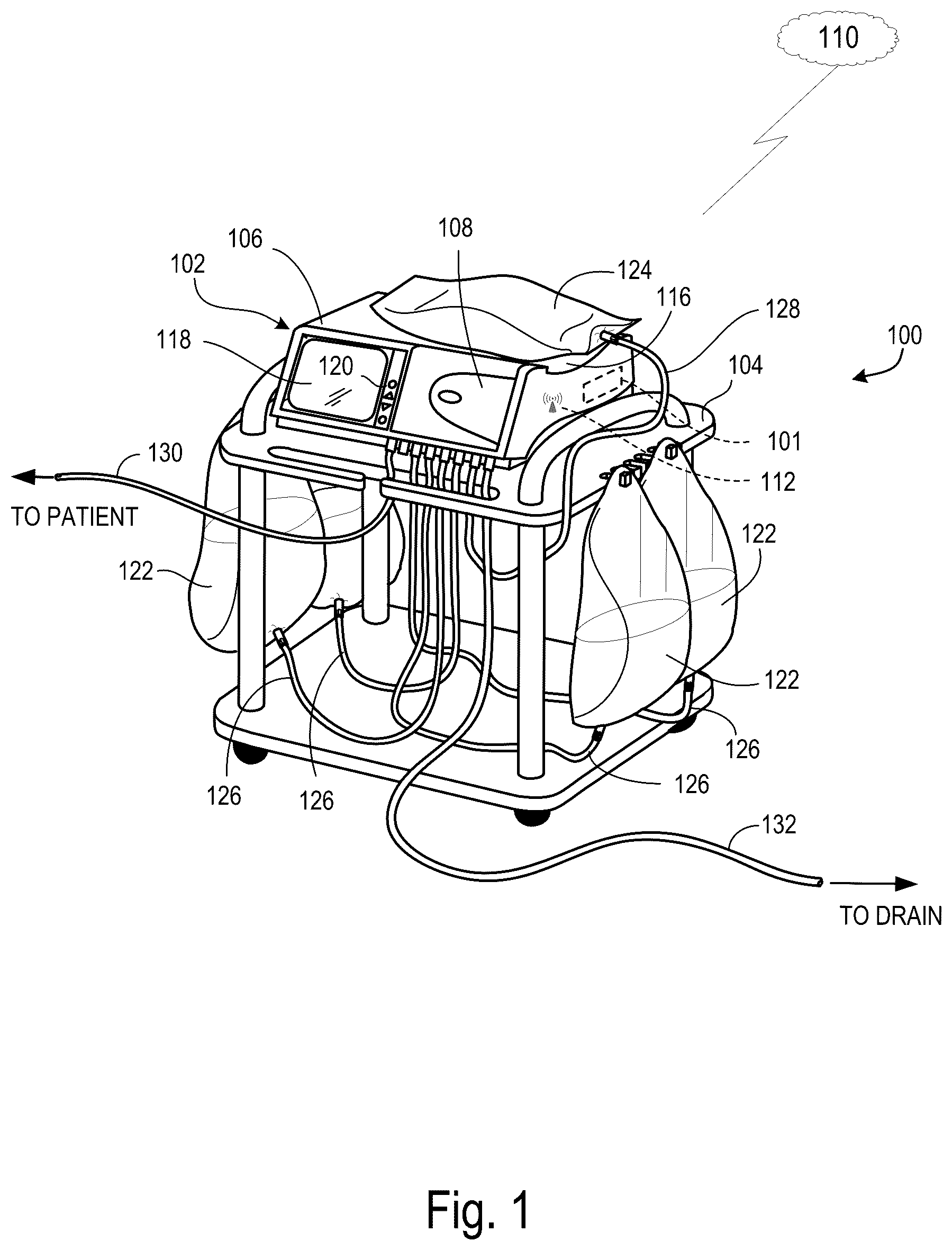Patent US12101414 Figure 1 – Securely distributing medical prescriptions