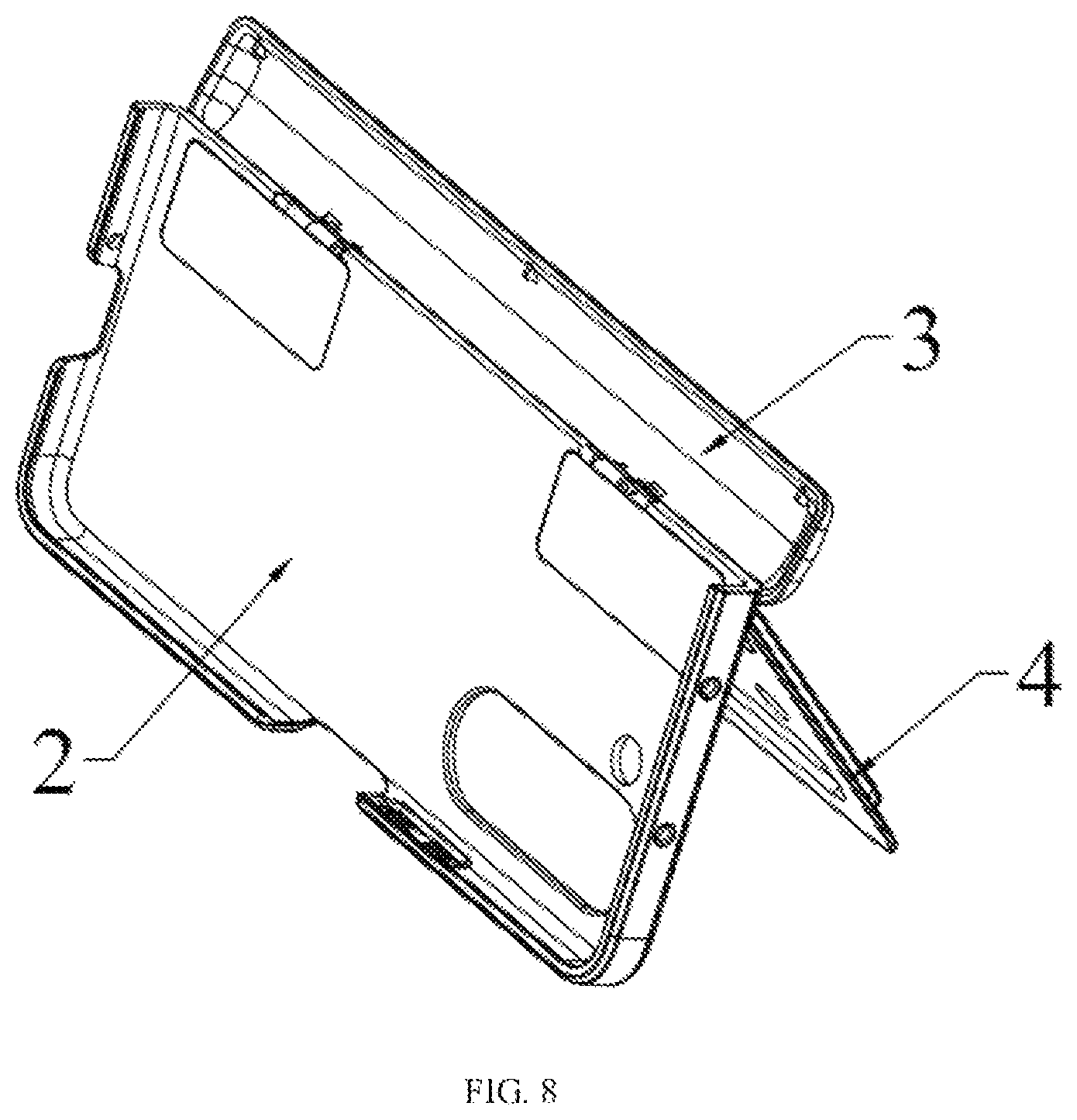 Patent US12101421 Figure 9 – Electronic-device protective shell