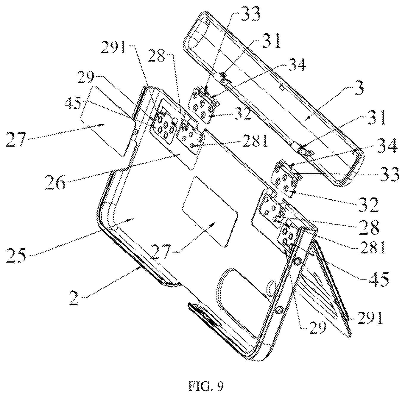 Patent US12101421 Figure 10 – Electronic-device protective shell