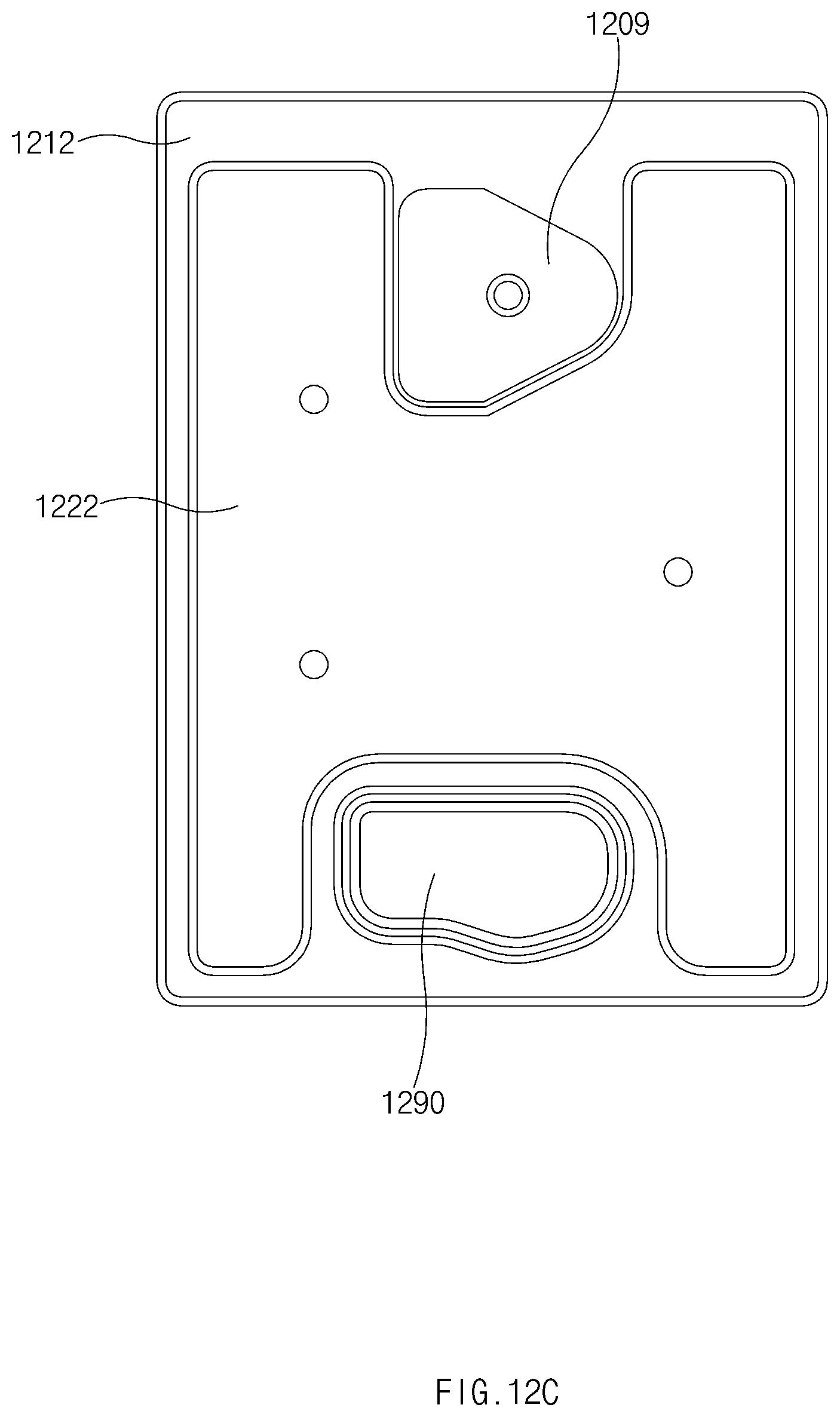 Patent US12101422 Figure 20 – Electronic device including sensor panel