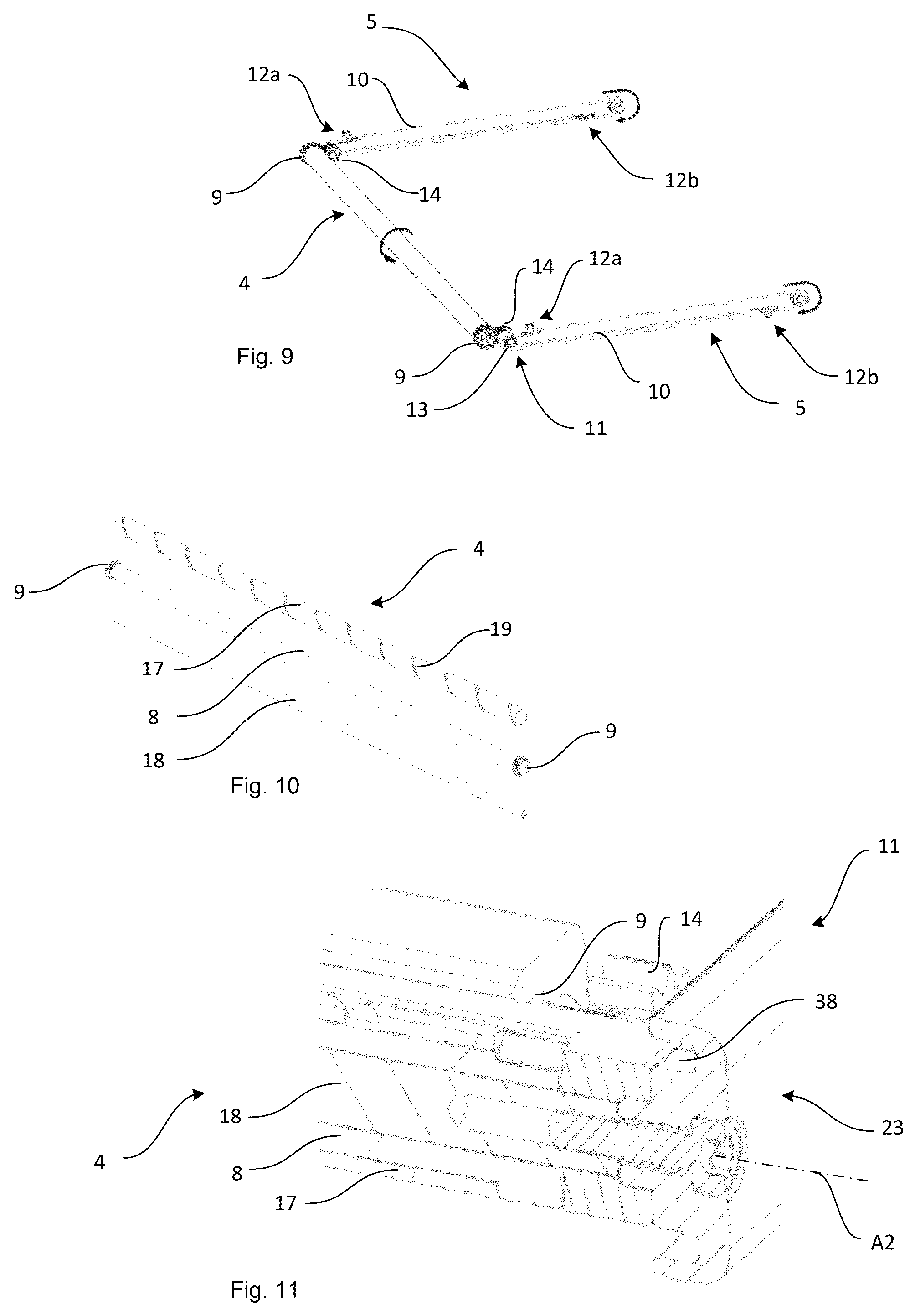 Patent US12101423 Figure 4 – Rolling display arrangement for electronic device