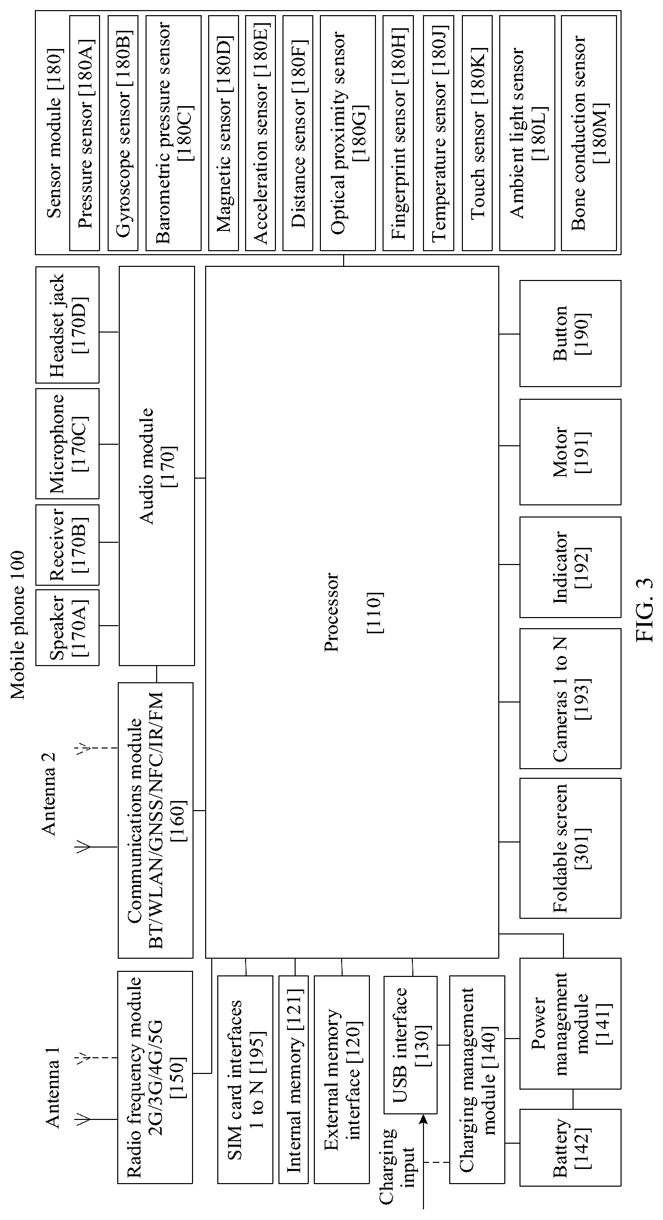 Patent US12101424 Figure 3 – Electronic device having foldable screen and display method
