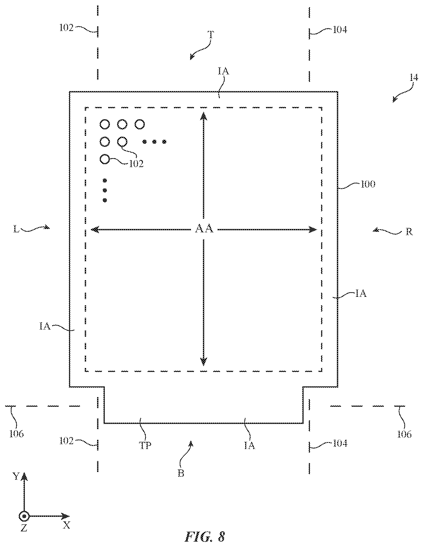 Patent US12101426 Figure 7 – Electronic devices having vertical image transport layers