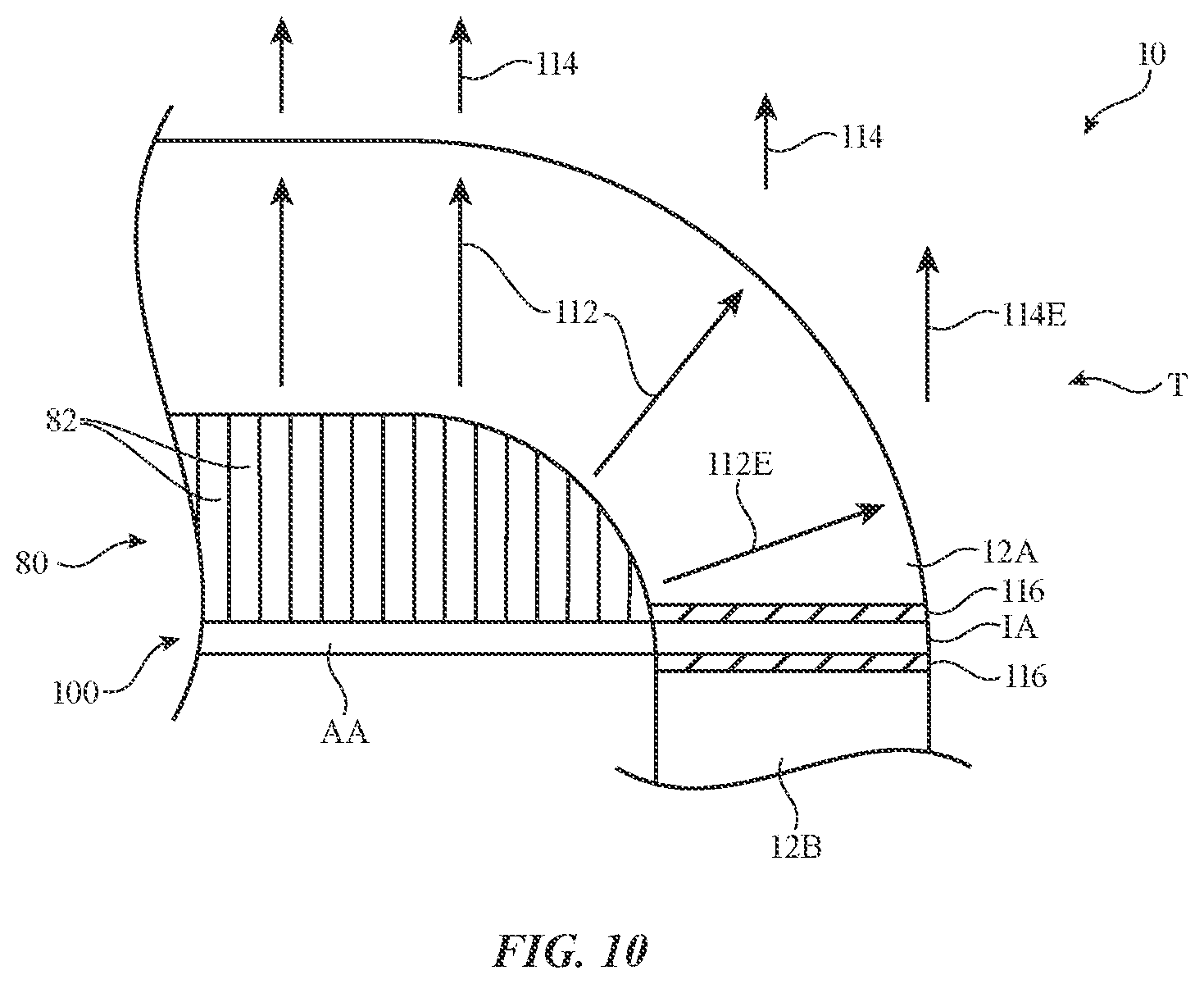 Patent US12101426 Figure 9 – Electronic devices having vertical image transport layers