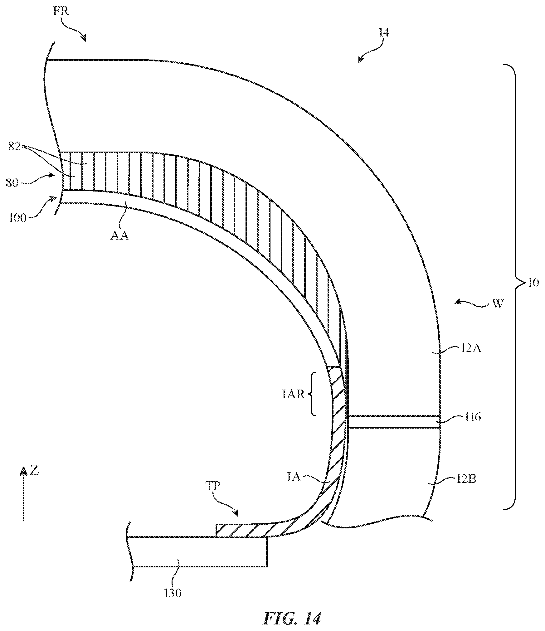 Patent US12101426 Figure 13 – Electronic devices having vertical image transport layers
