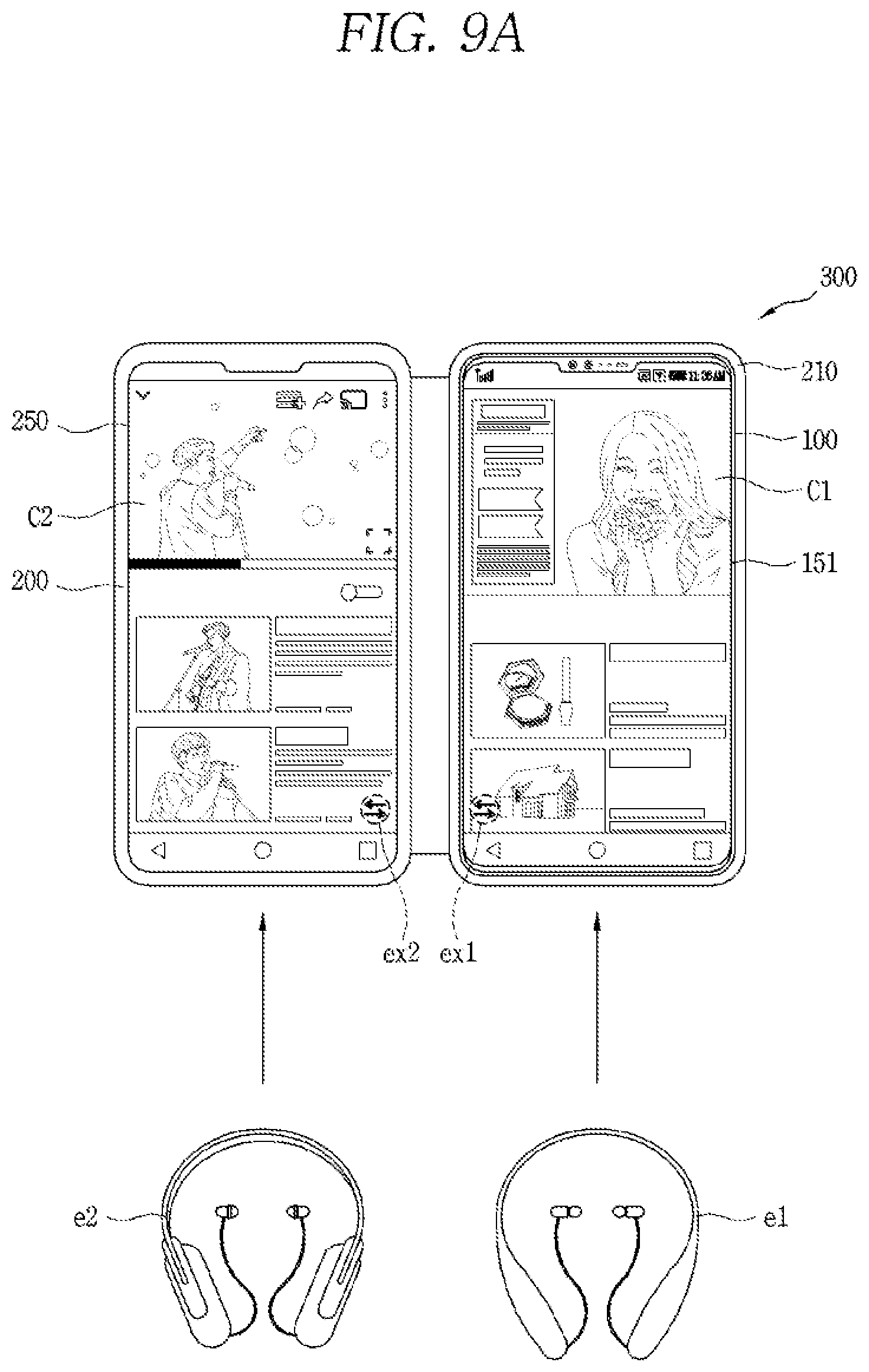 Patent US12101427 Figure 16 – Mobile terminal, electronic device comprising mobile terminal, and method for controlling electronic device