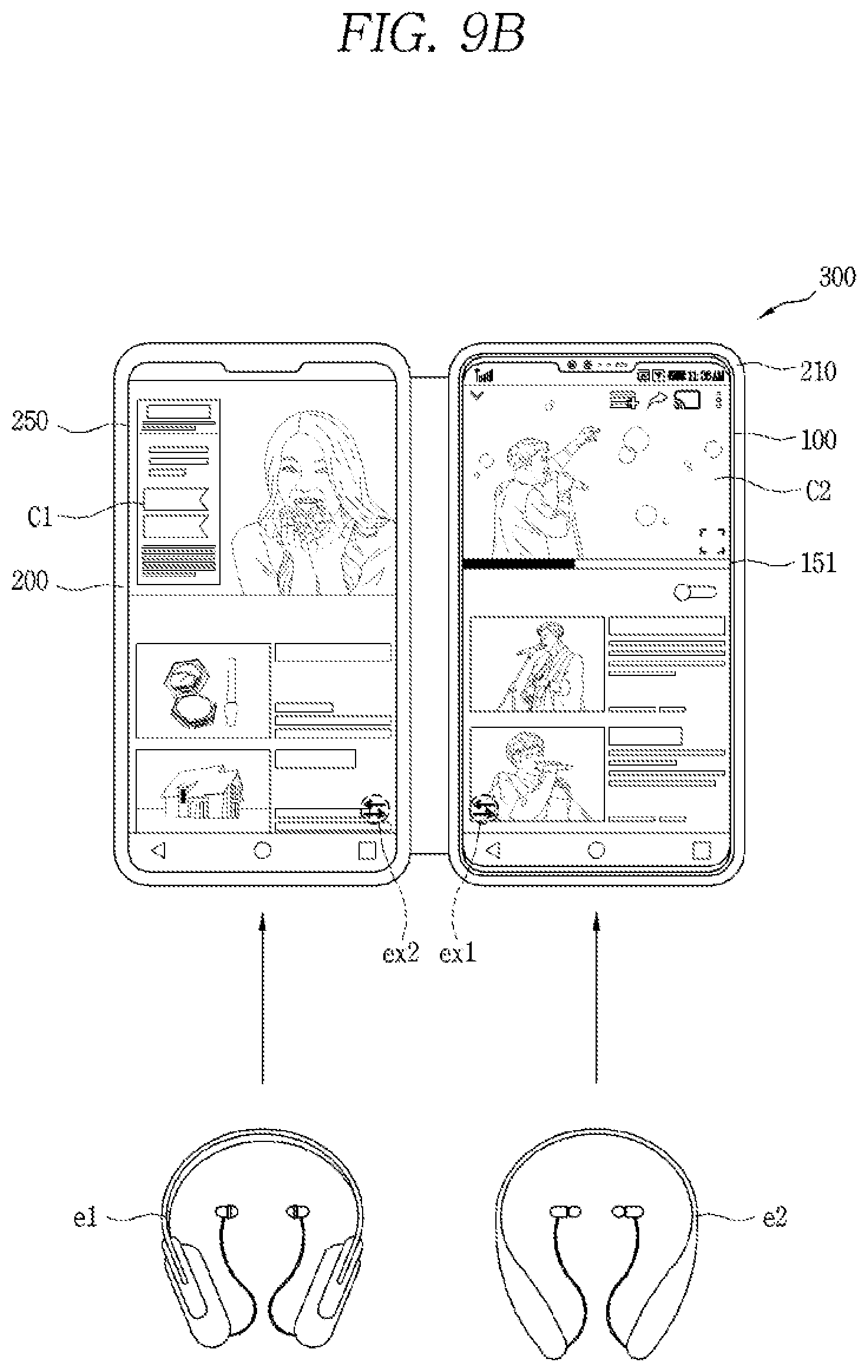 Patent US12101427 Figure 17 – Mobile terminal, electronic device comprising mobile terminal, and method for controlling electronic device