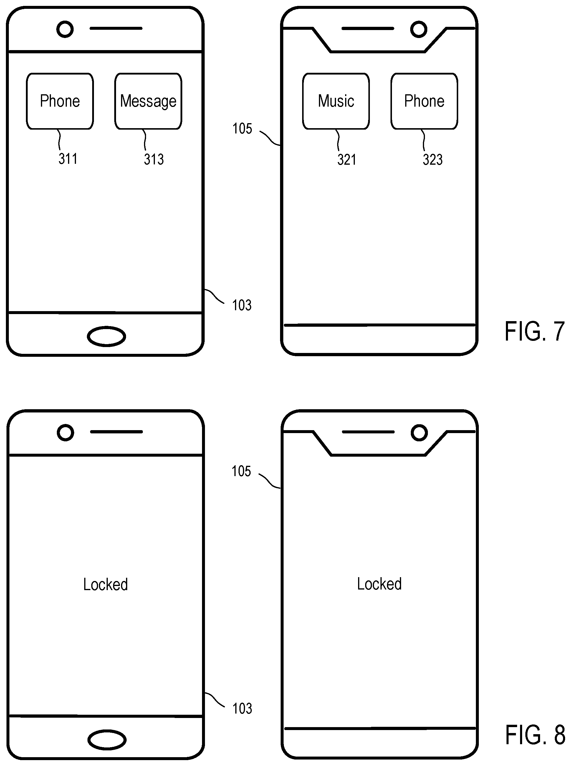 Patent US12101428 Figure 6 – Proximity based operating of a mobile computing device using another mobile computing device