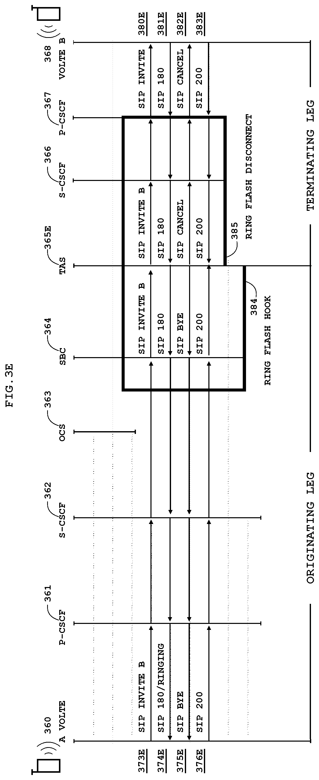 Patent US12101433 Figure 8 – Network exception systems and methods for packet-switched telephony