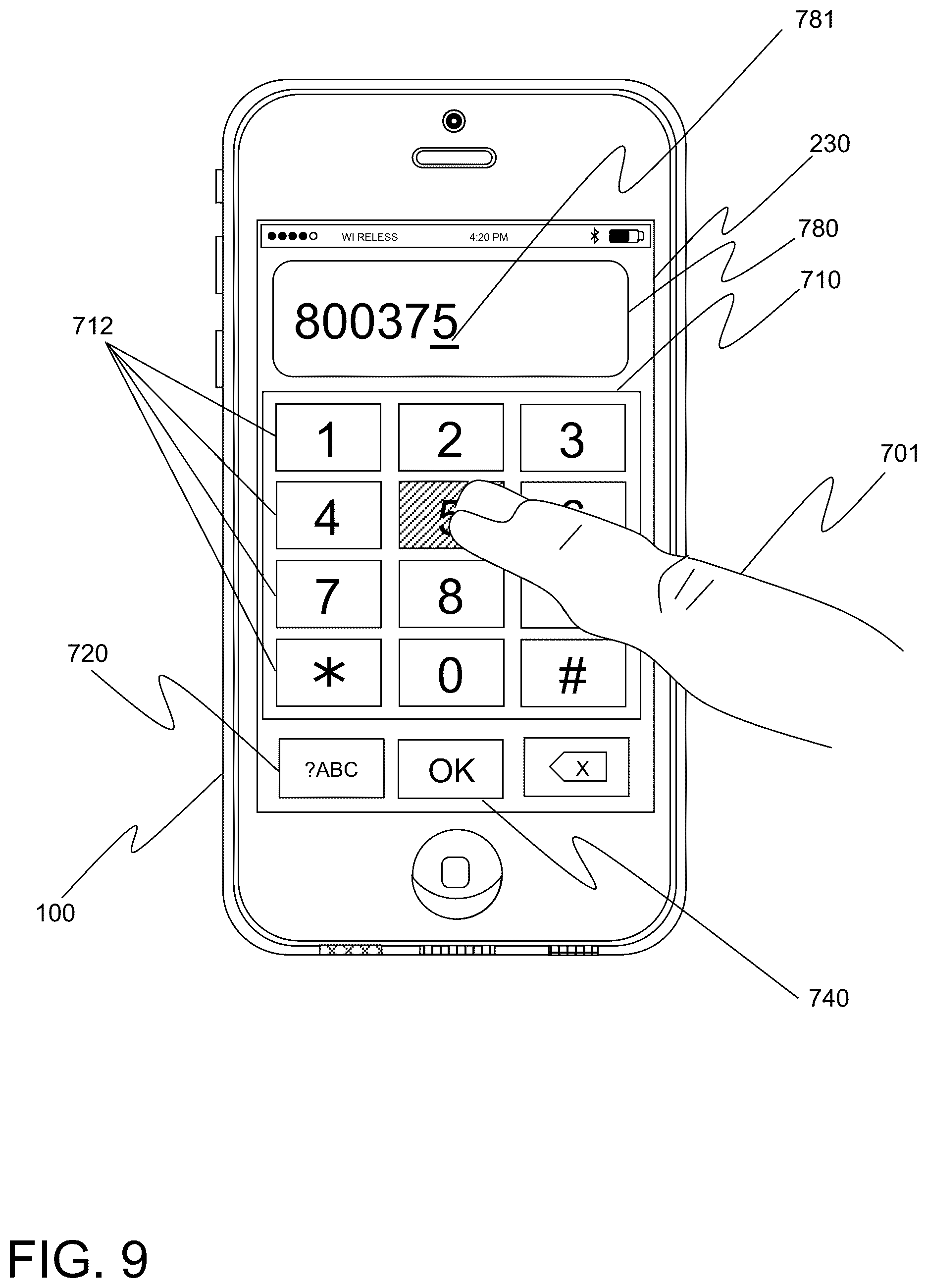 Patent US12101437 Figure 9 – Message transmission using an IVR system