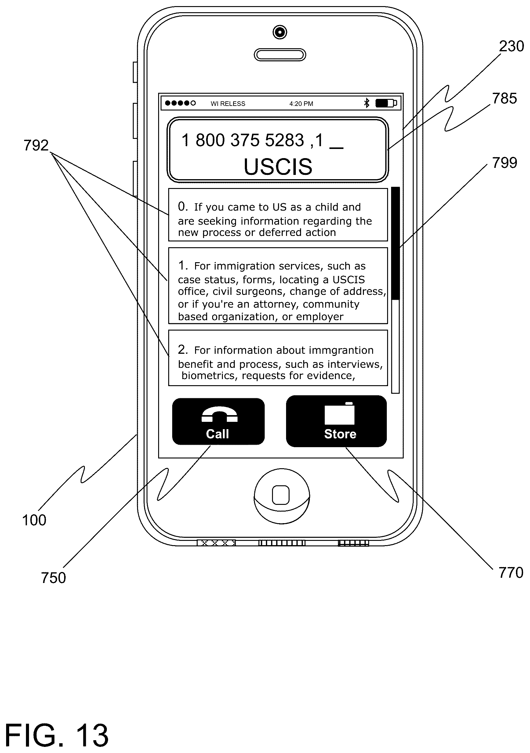 Patent US12101437 Figure 13 – Message transmission using an IVR system