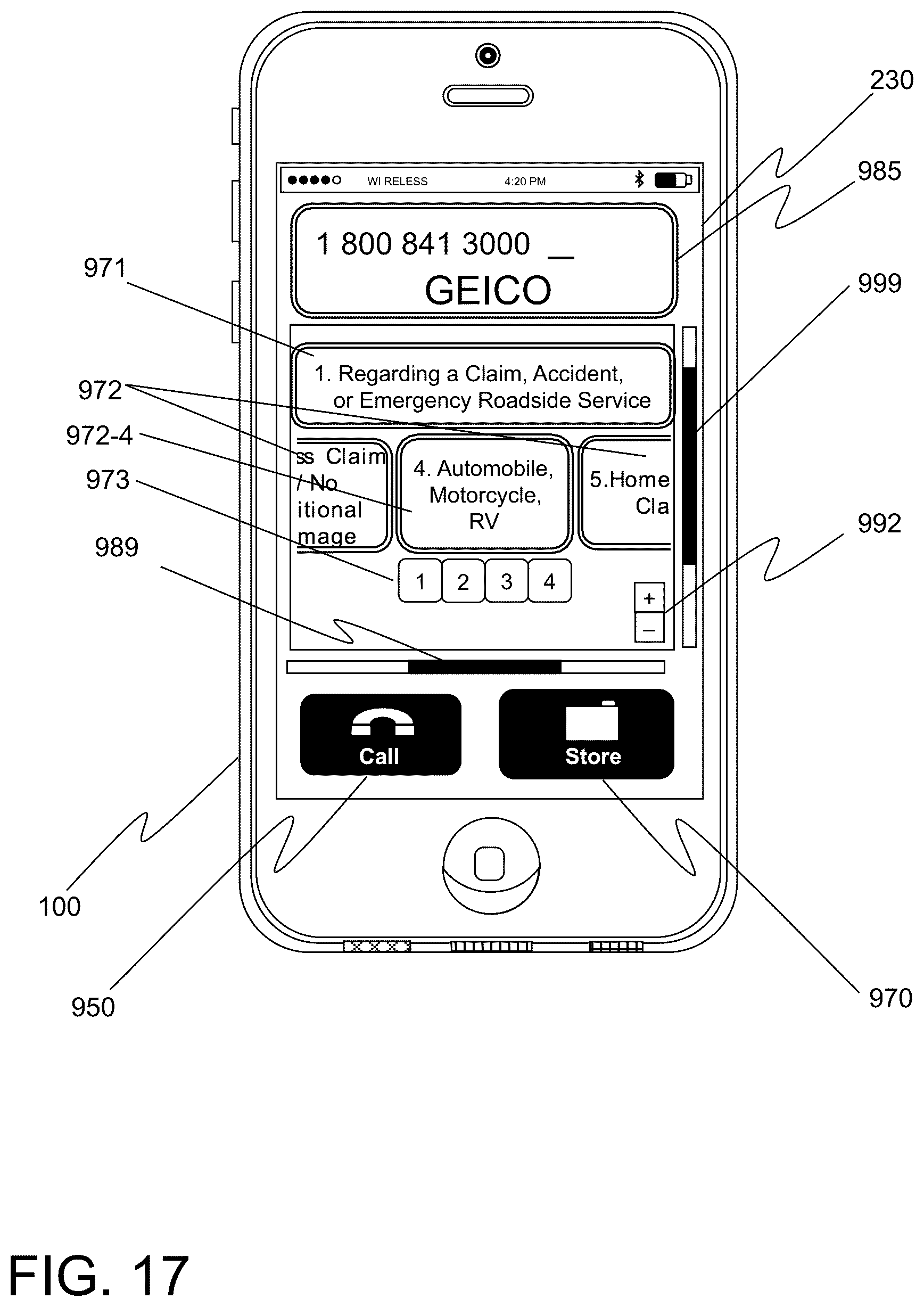 Patent US12101437 Figure 17 – Message transmission using an IVR system