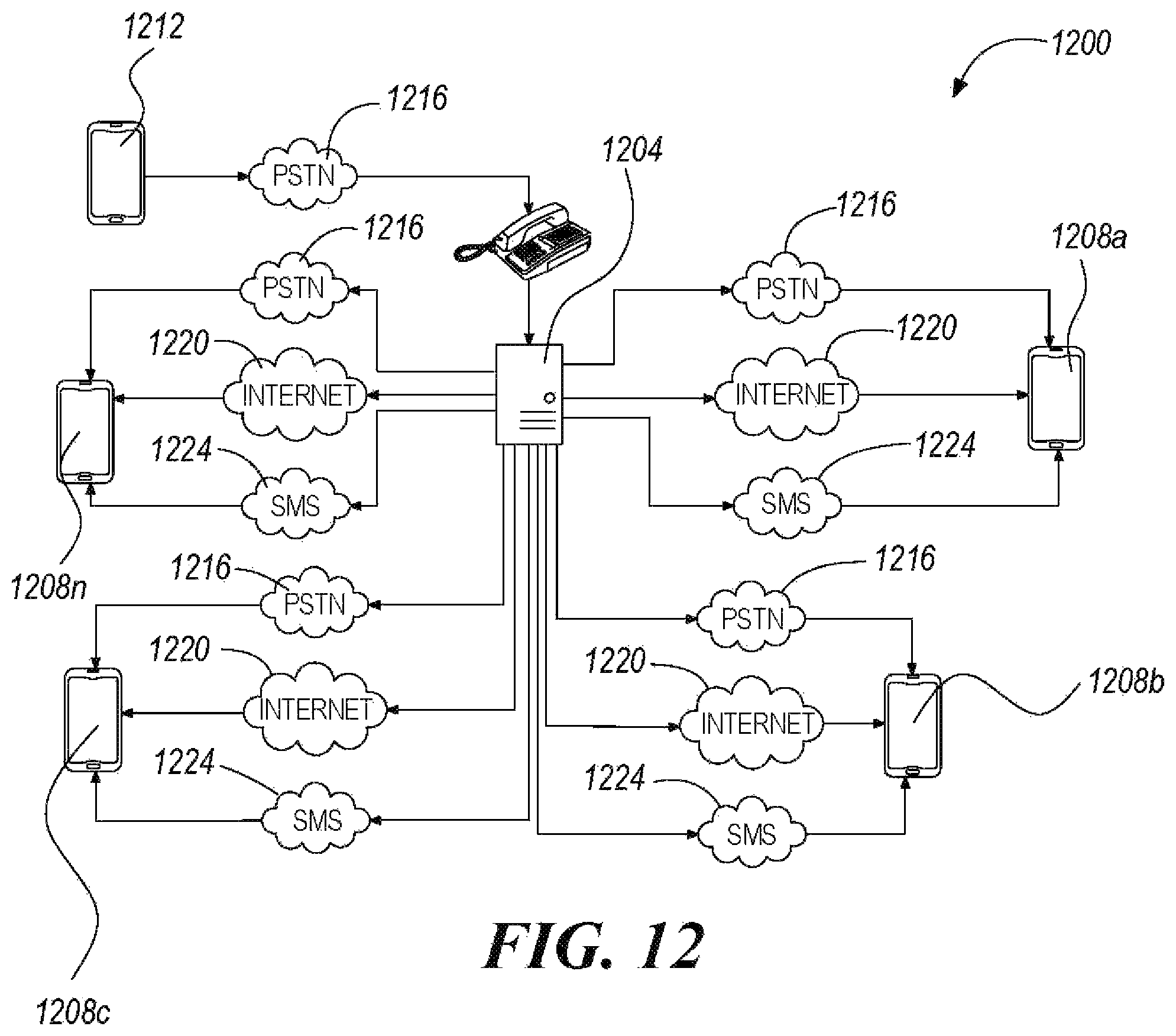 Patent US12101441 Figure 8 – Systems and methods for providing caller identification over a public switched telephone network