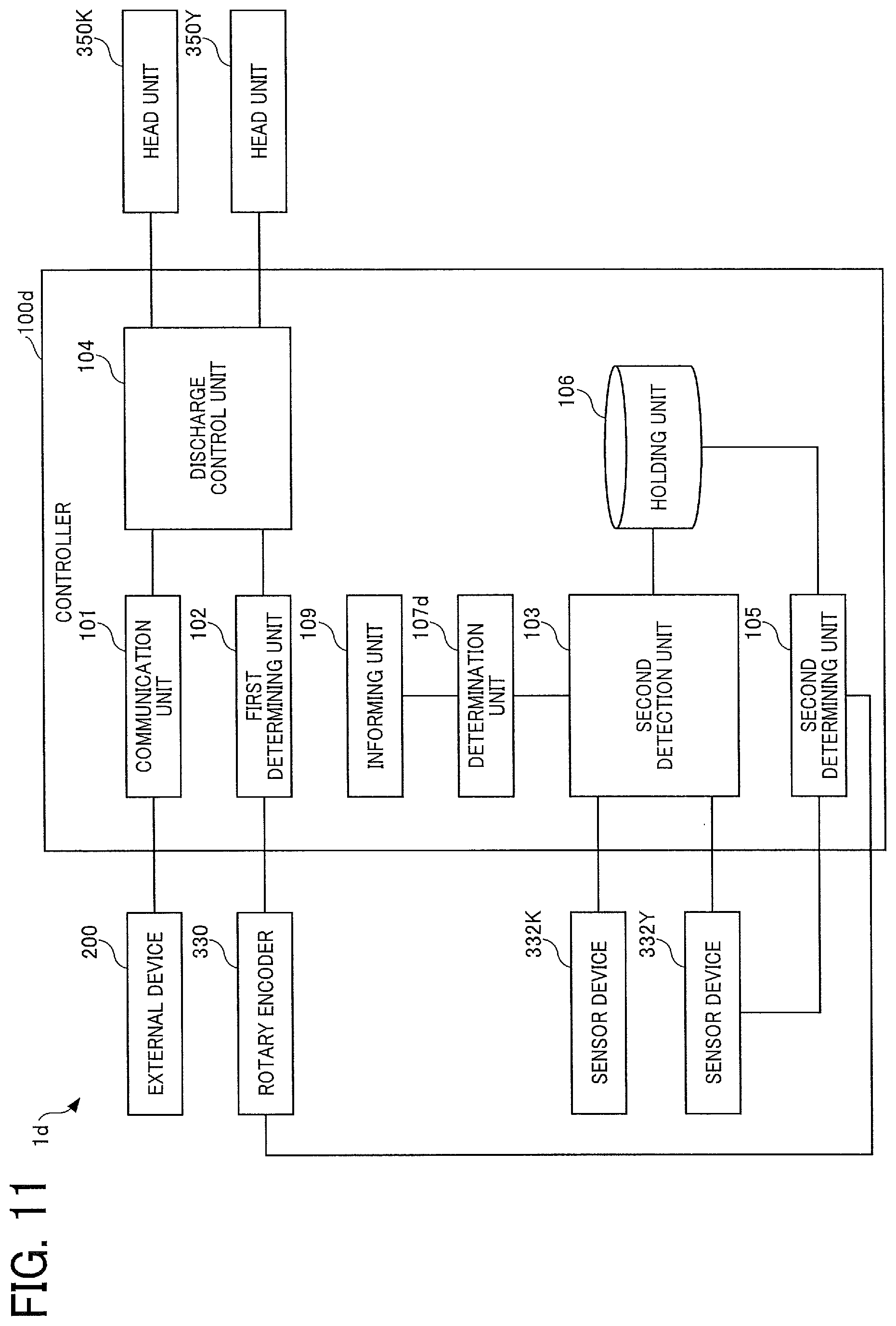 Patent US12101444 Figure 11 – Liquid discharge apparatus, liquid discharge method, and storage medium