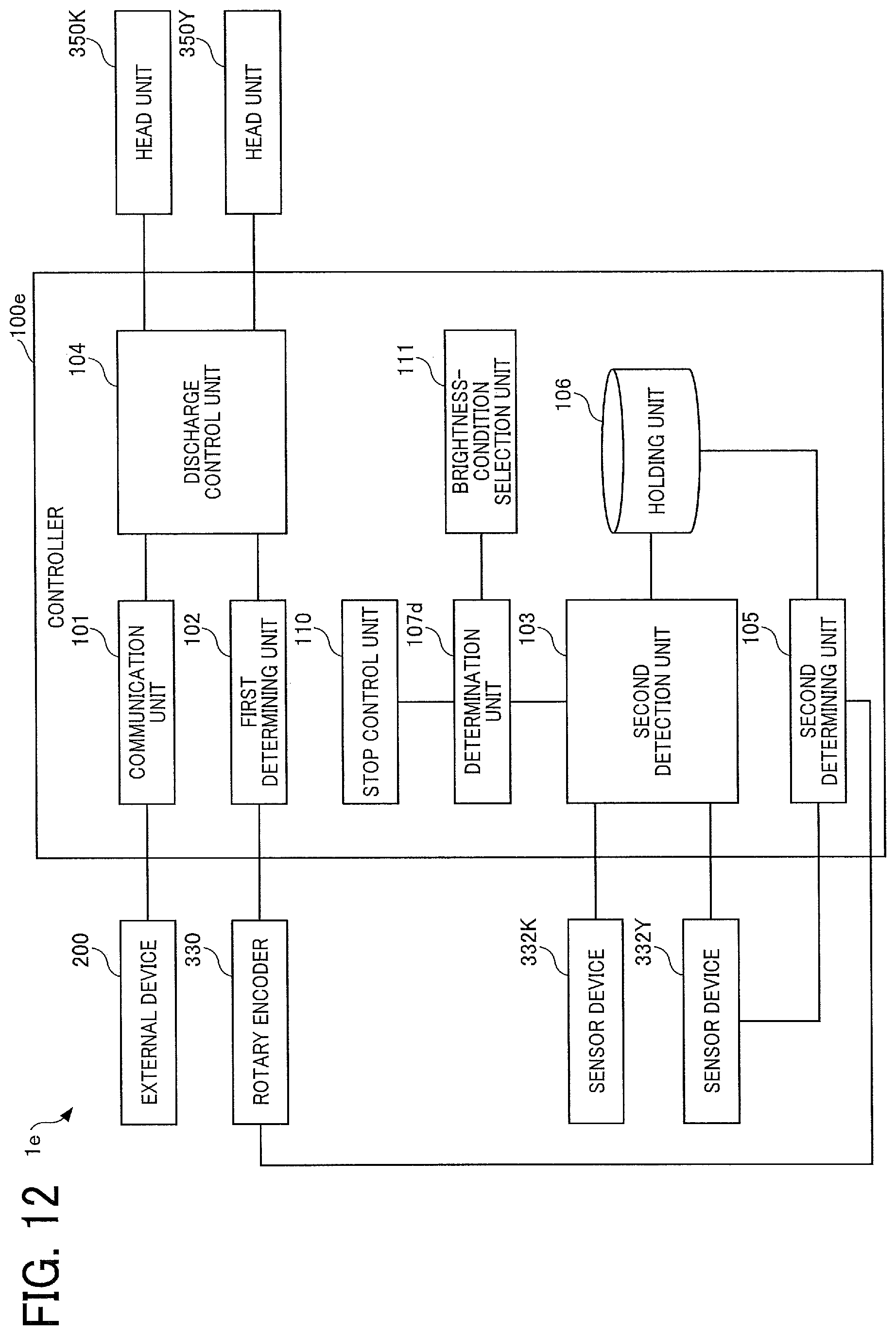 Patent US12101444 Figure 12 – Liquid discharge apparatus, liquid discharge method, and storage medium