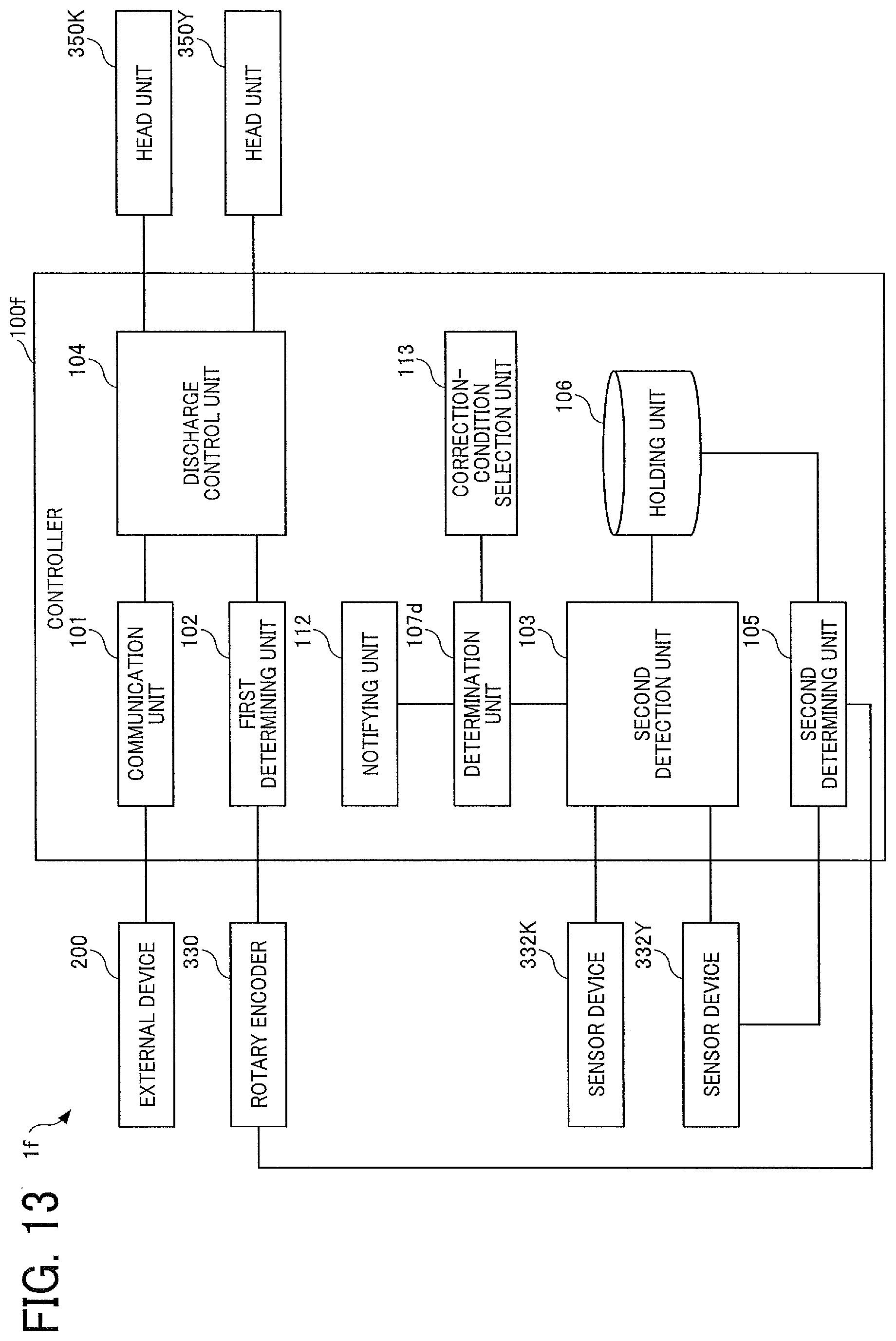 Patent US12101444 Figure 13 – Liquid discharge apparatus, liquid discharge method, and storage medium