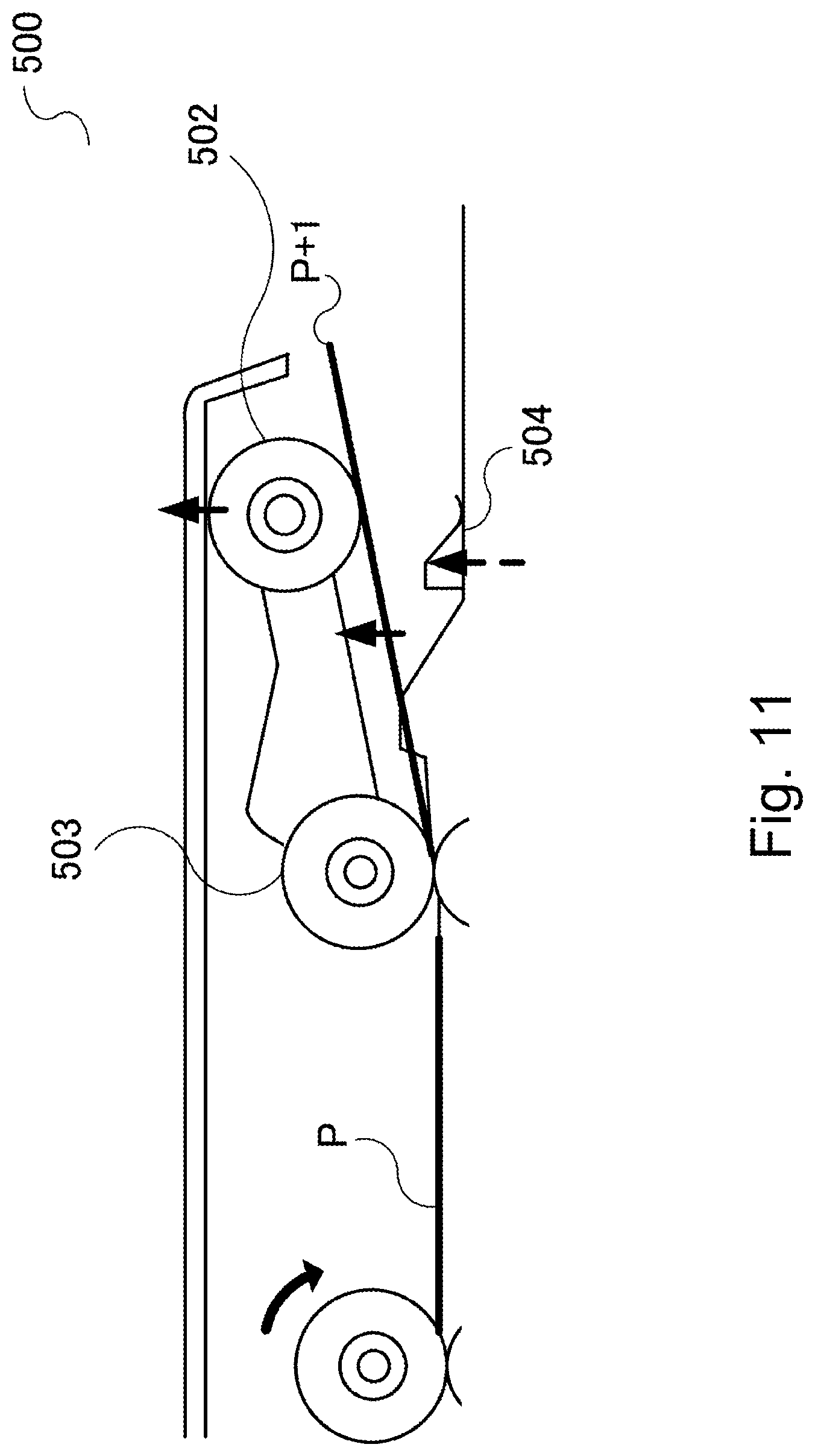 Patent US12101448 Figure 11 – Document feeding apparatus, image reading apparatus, and image forming apparatus