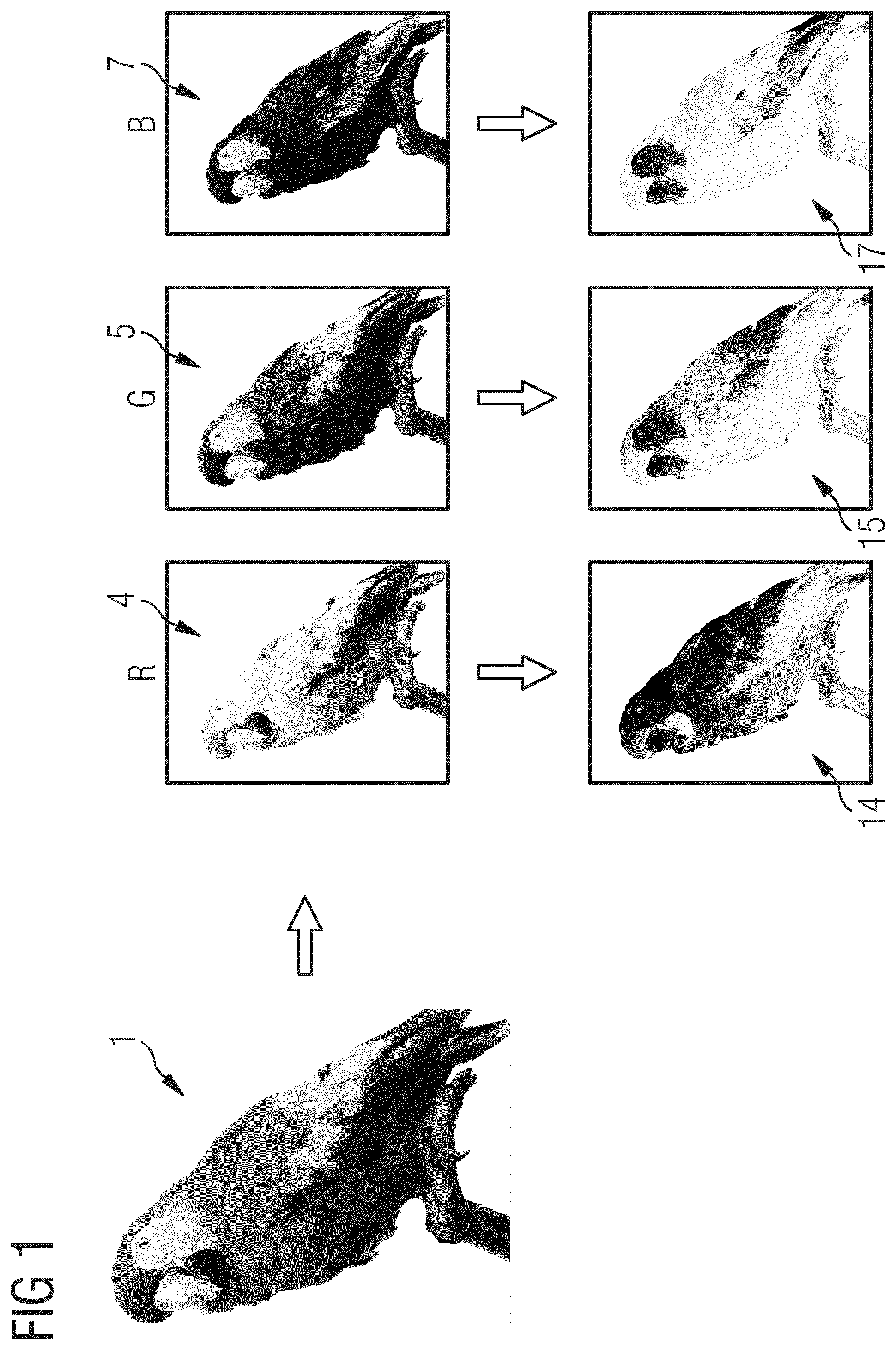 Patent US12101450 Figure 1 – Method of generating a secure image