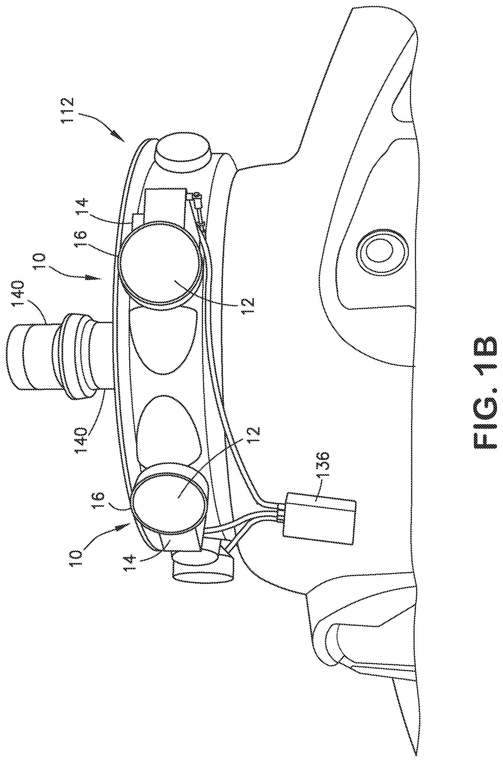Patent US12101461 Figure 2 – Motorized mounting device for positioning an optical element within a field-of-view of an optical sensor and method of use