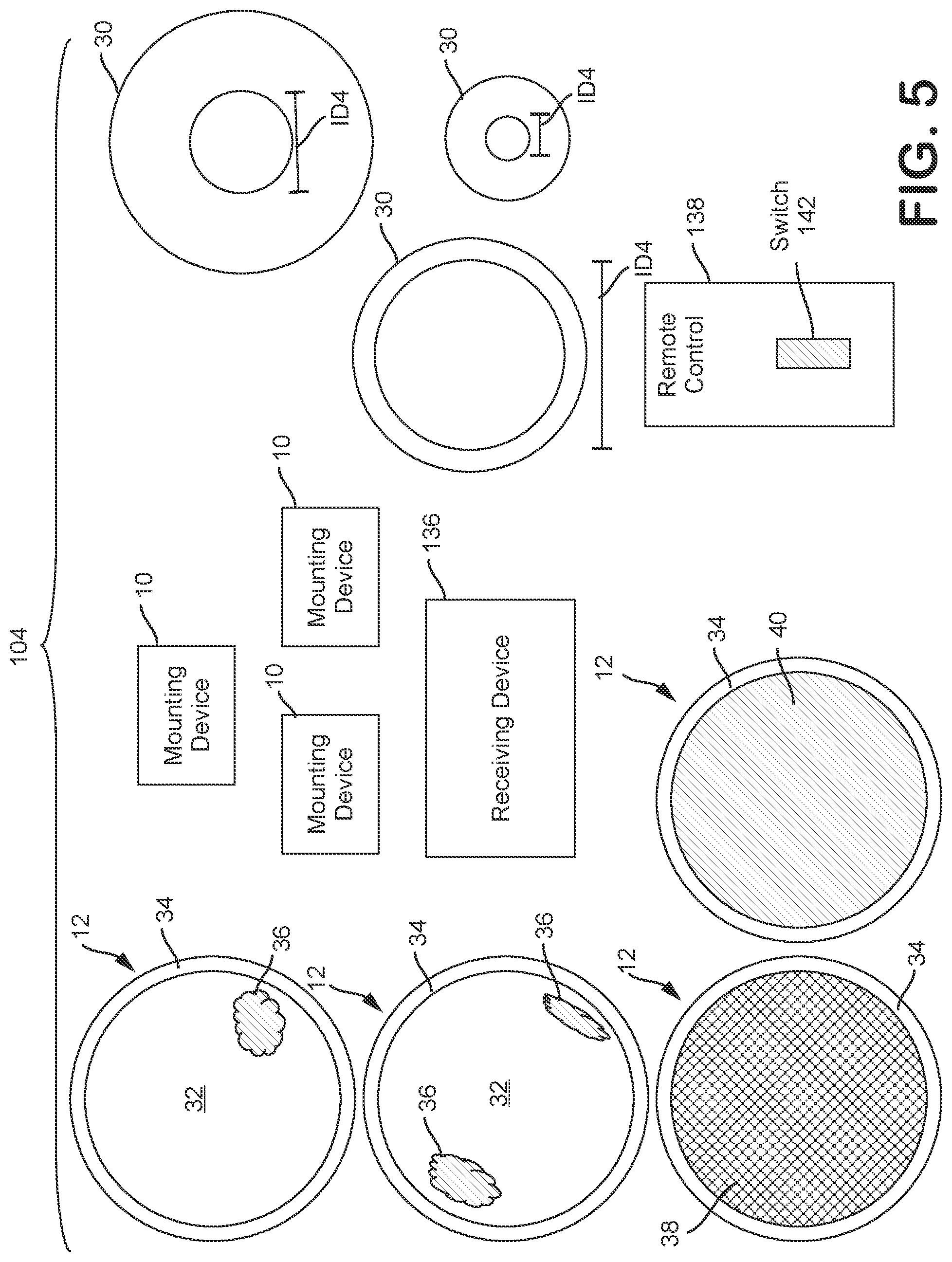 Patent US12101461 Figure 10 – Motorized mounting device for positioning an optical element within a field-of-view of an optical sensor and method of use
