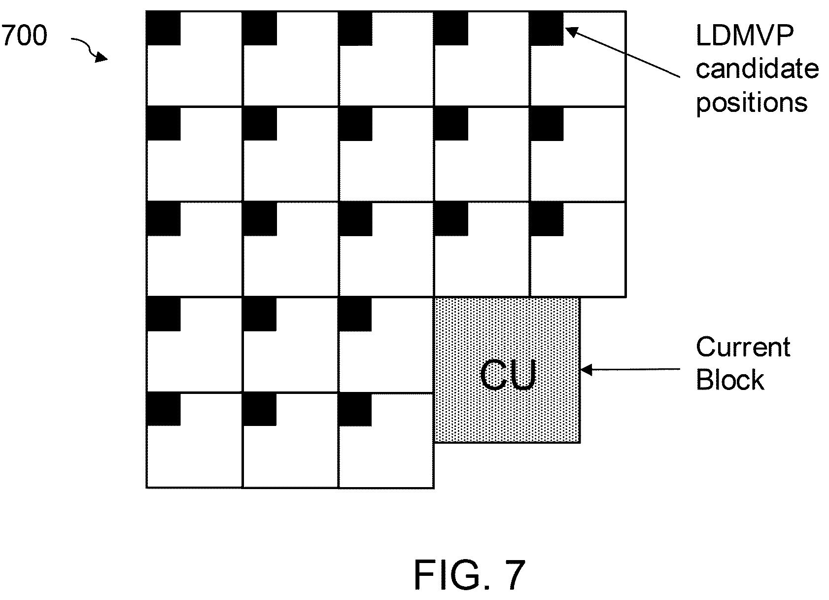 Patent US12101462 Figure 8 – Method and apparatus for restricted long-distance motion vector prediction