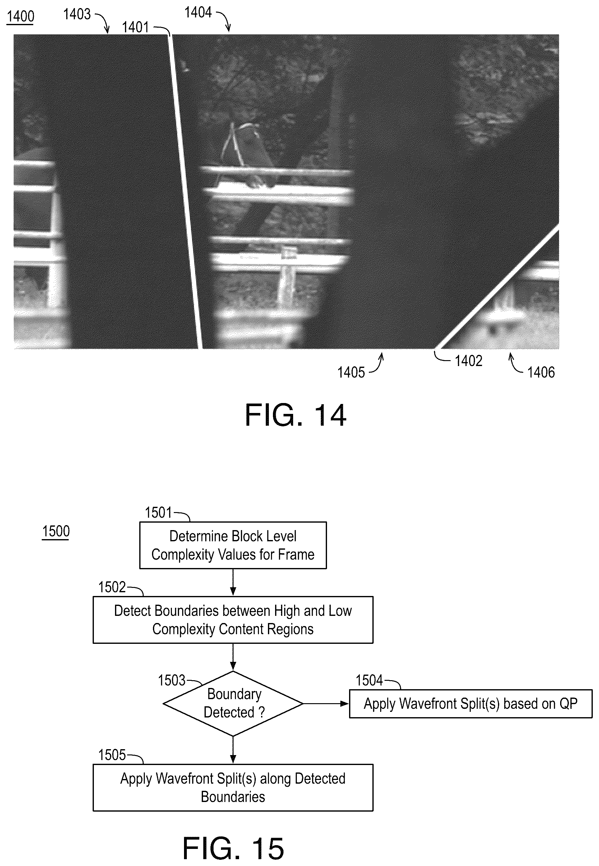 Patent US12101479 Figure 8 – Content and quality adaptive wavefront split for parallel video coding