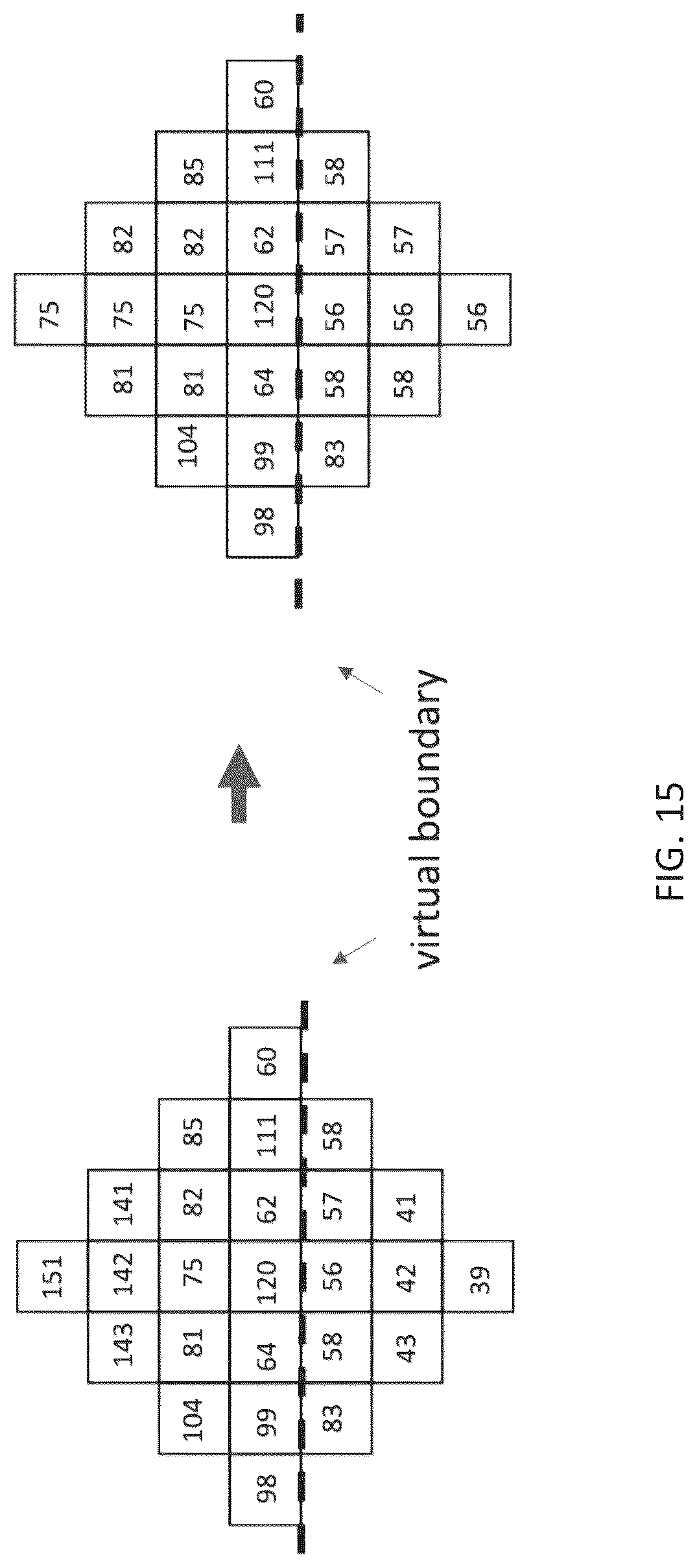 Patent US12101484 Figure 11 – Virtual boundary processing for adaptive loop filtering