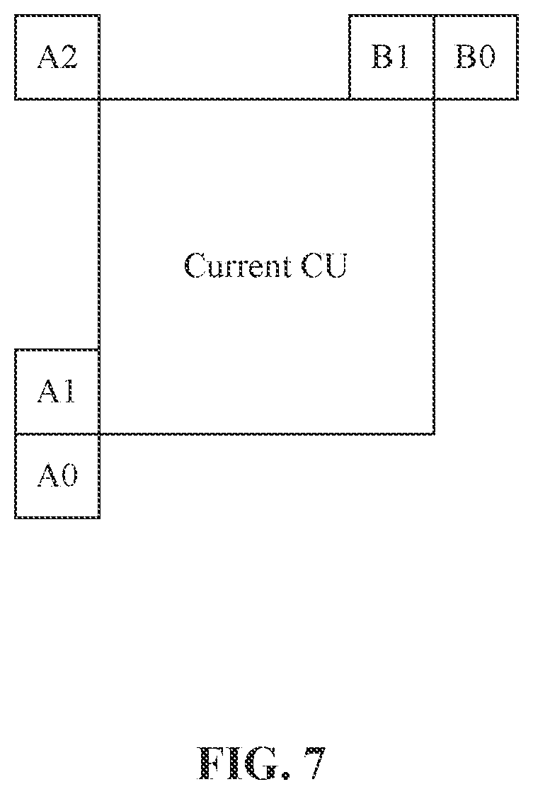 Patent US12101487 Figure 7 – Block level bi-prediction with weighted averaging