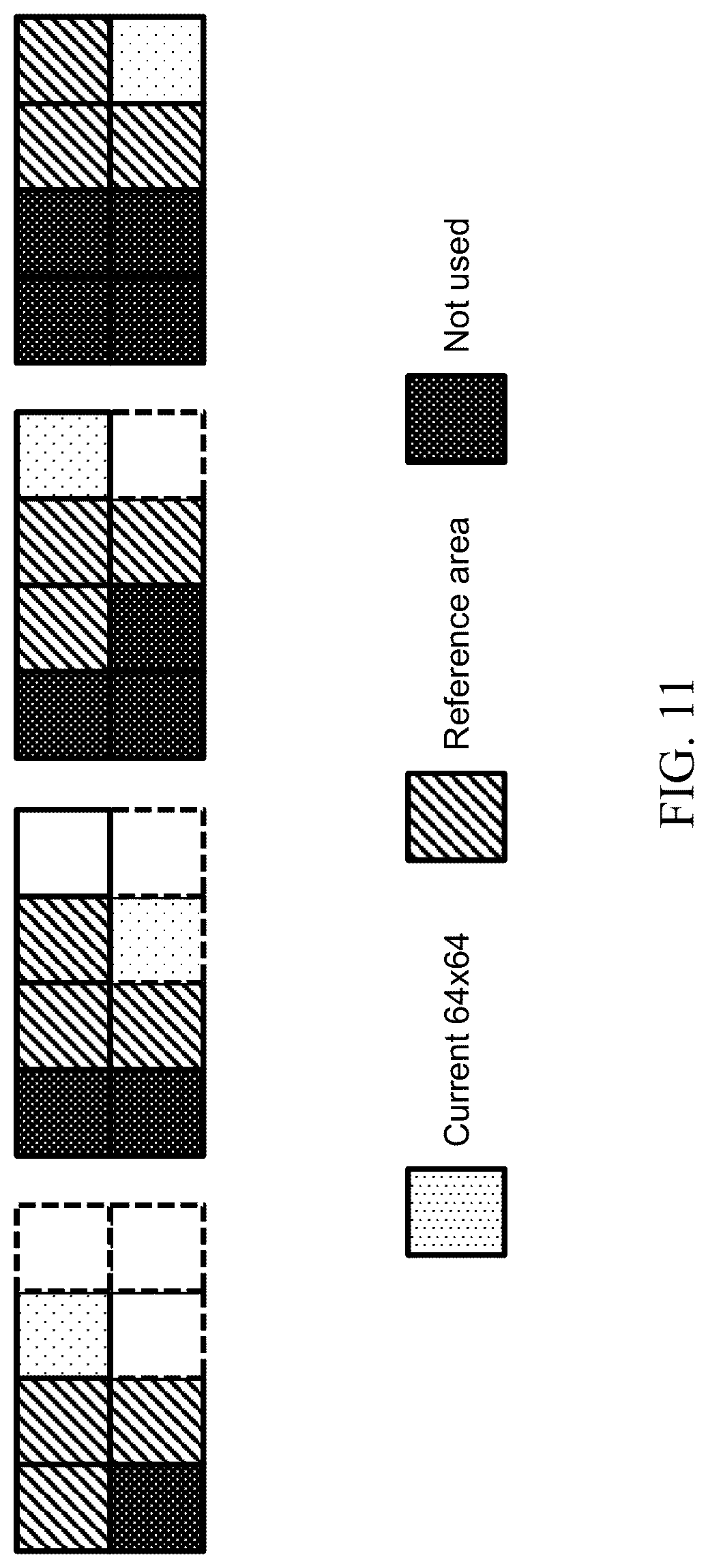 Patent US12101494 Figure 11 – Prediction using intra-buffer samples for intra block copy in video coding