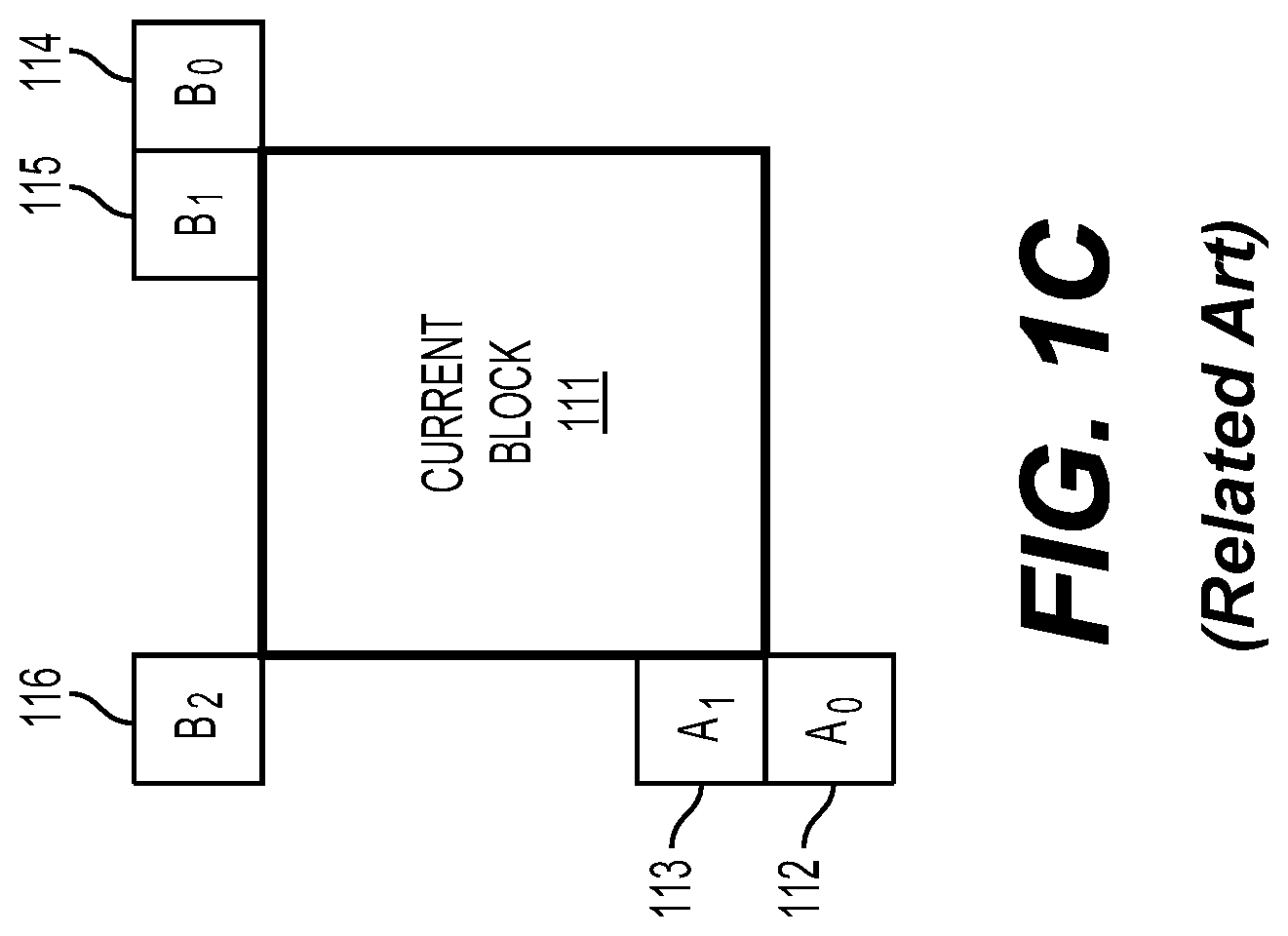 Patent US12101504 Figure 3 – Reference line for directional intra prediction