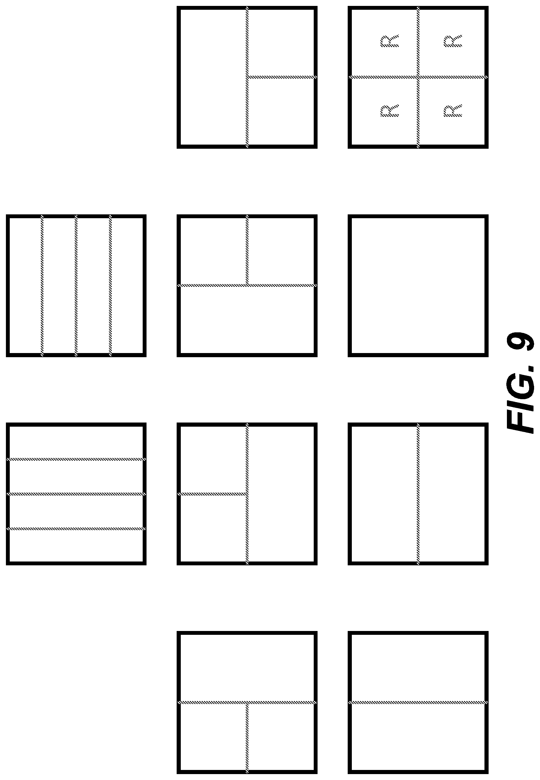 Patent US12101504 Figure 11 – Reference line for directional intra prediction