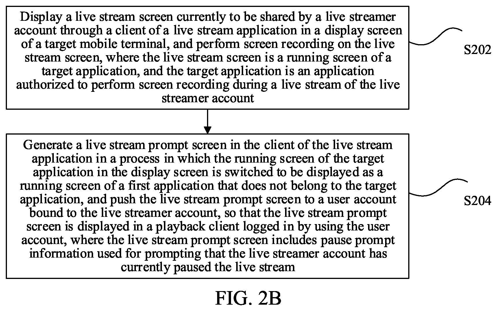 Patent US12101515 Figure 3 – Live stream screen display method and apparatus, storage medium, and electronic device