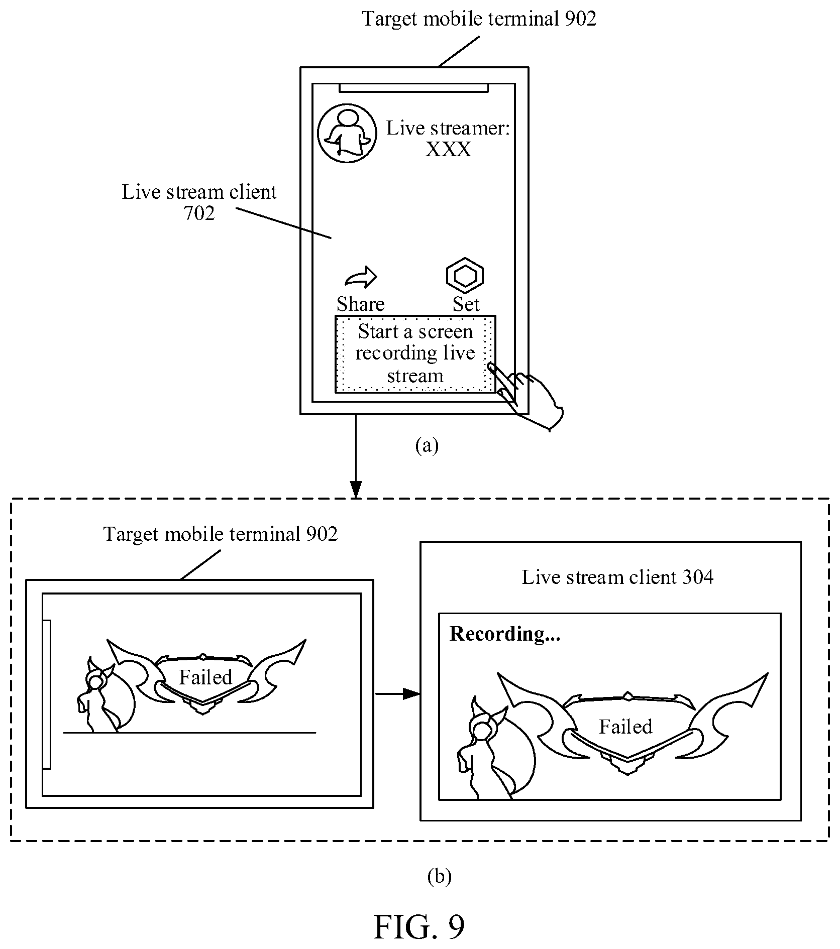 Patent US12101515 Figure 10 – Live stream screen display method and apparatus, storage medium, and electronic device