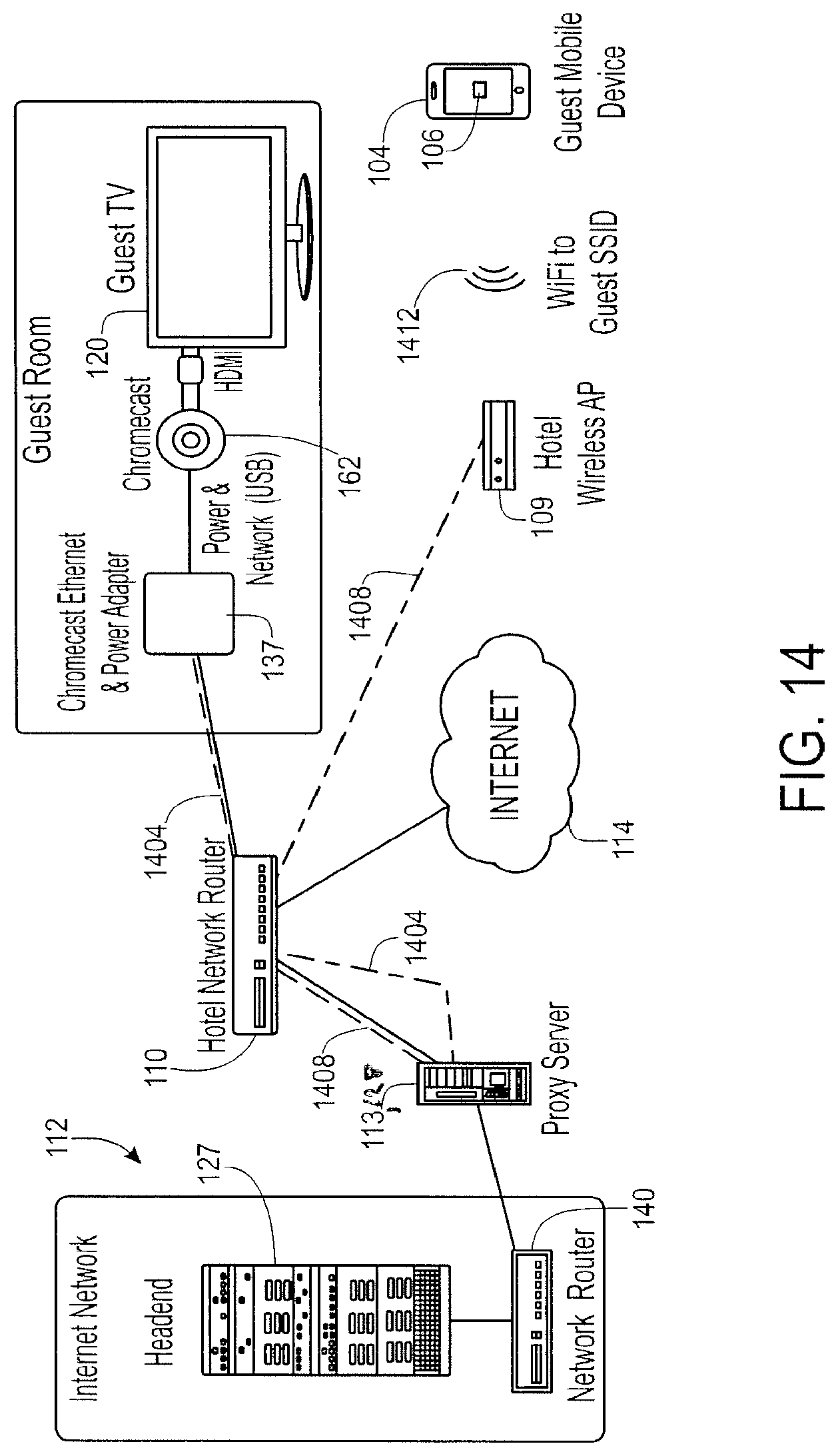 Patent US12101527 Figure 14 – Methods and systems for enabling communications between devices