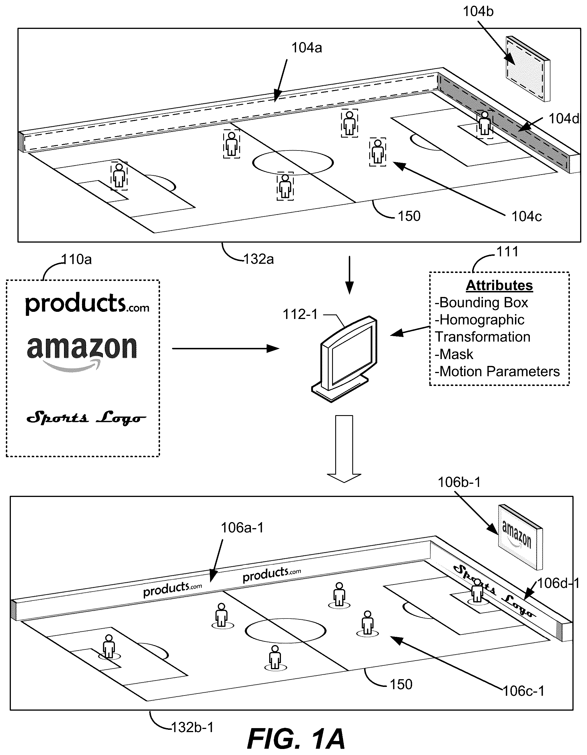 Patent US12101529 Figure 1 – Client side augmented reality overlay