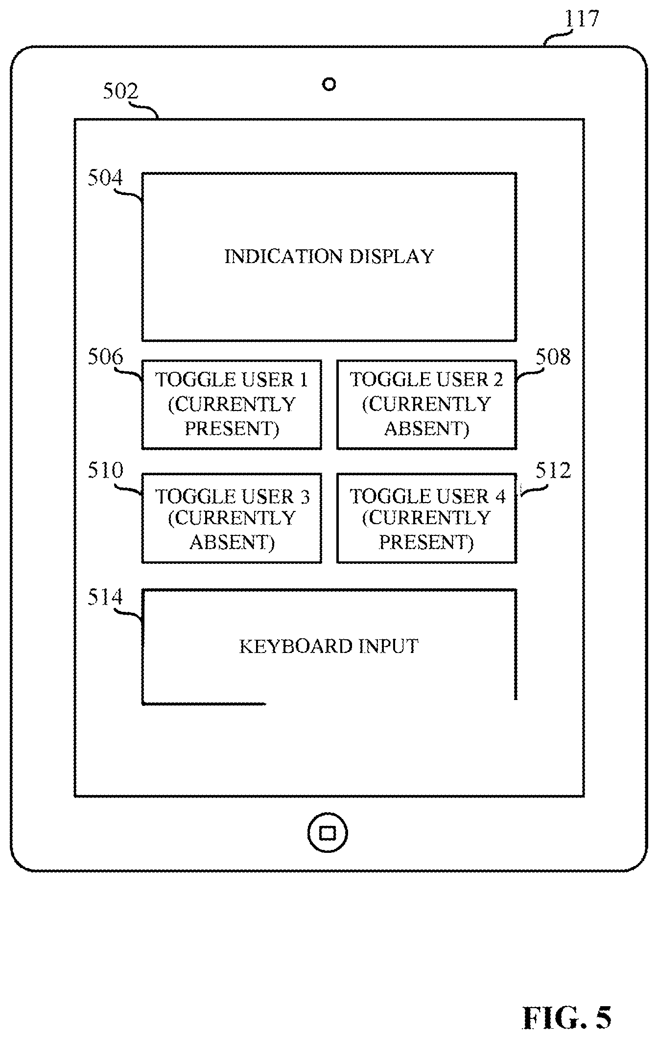 Patent US12101530 Figure 5 – Methods and apparatus to identify user presence to a meter
