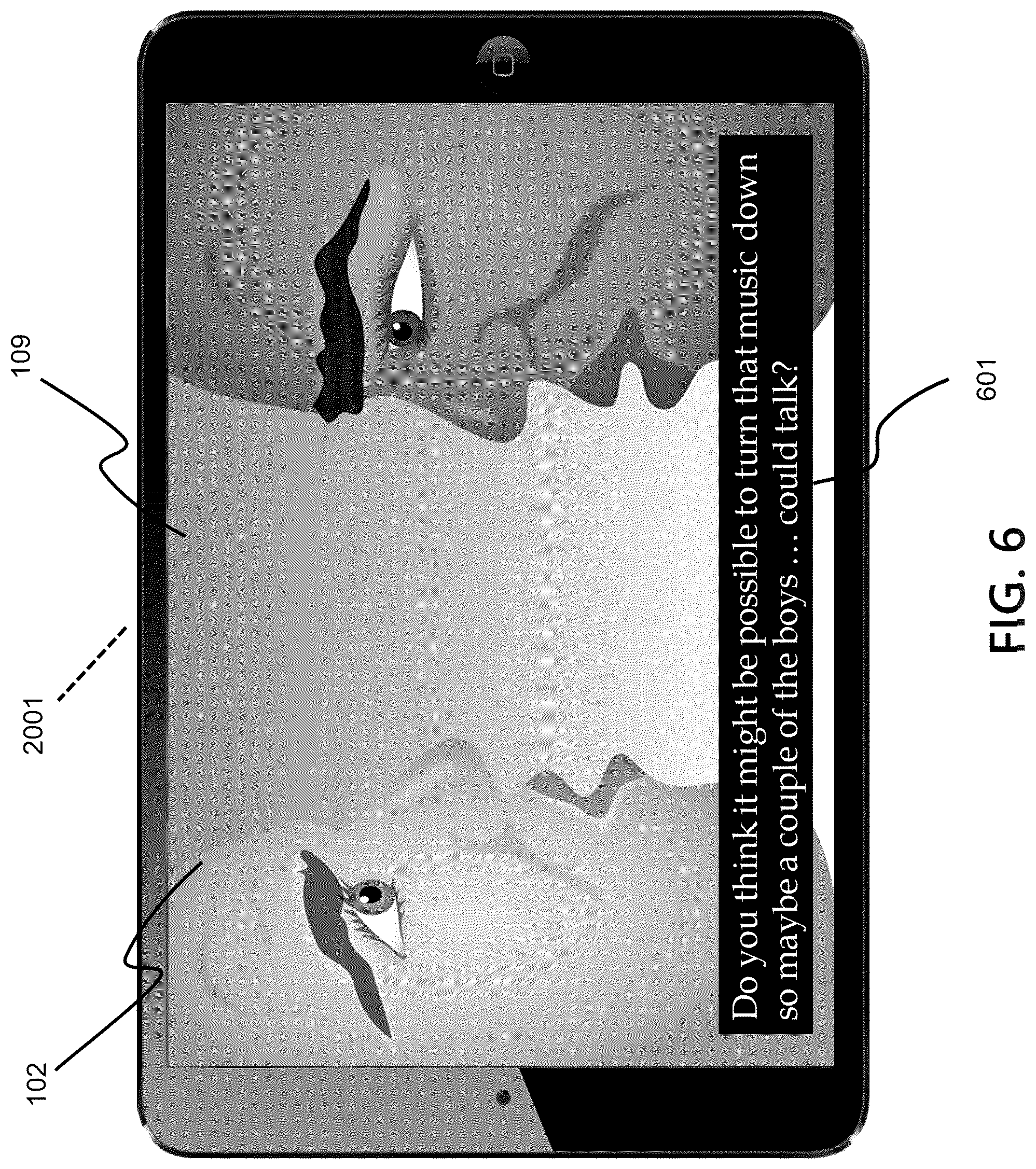 Patent US12101534 Figure 6 – Event-driven streaming media interactivity