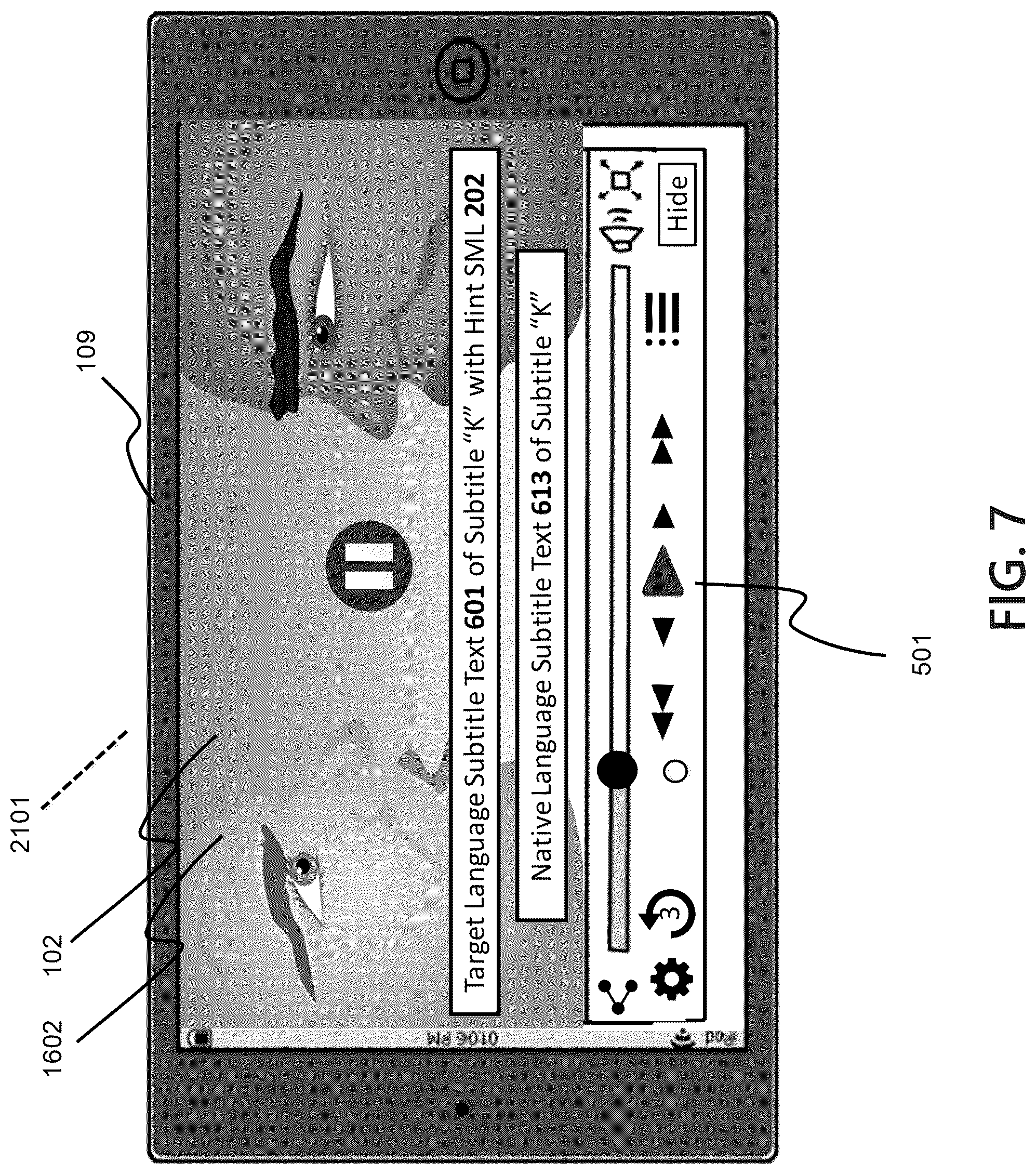 Patent US12101534 Figure 7 – Event-driven streaming media interactivity