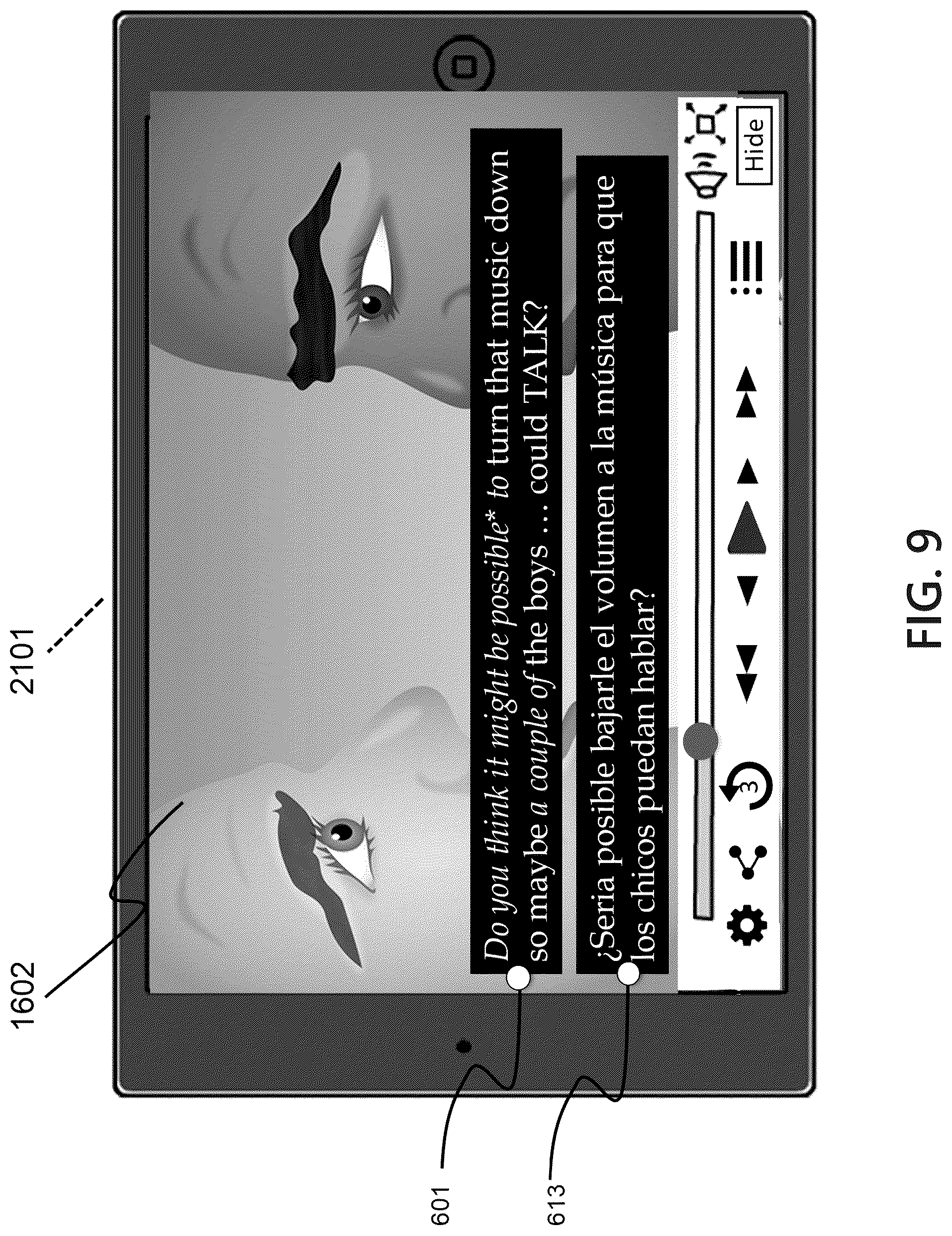 Patent US12101534 Figure 9 – Event-driven streaming media interactivity