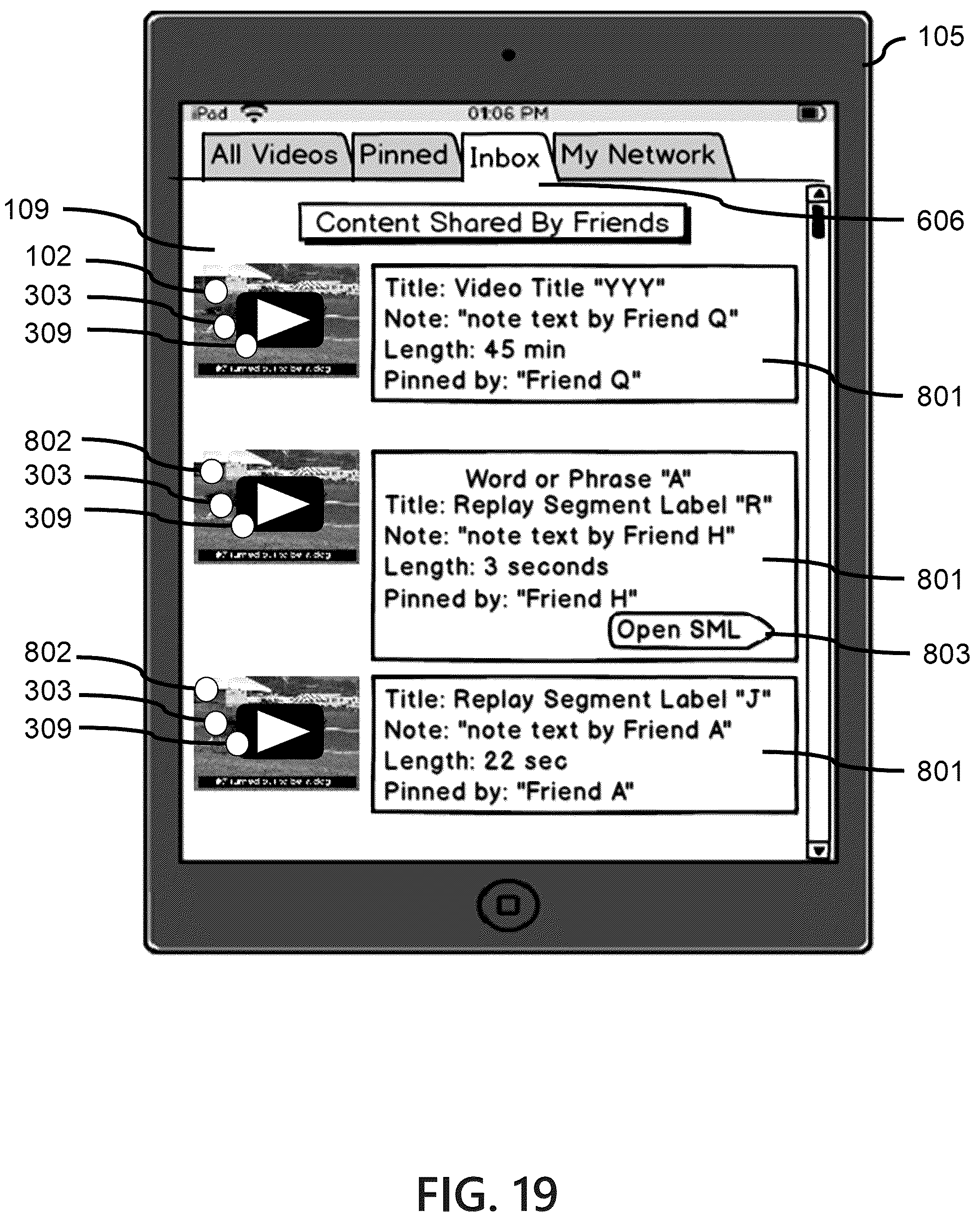 Patent US12101534 Figure 19 – Event-driven streaming media interactivity