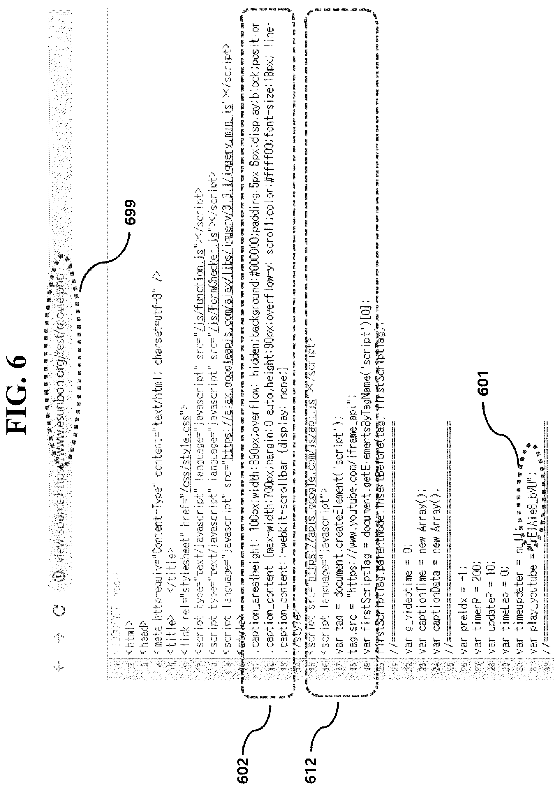 Patent US12101535 Figure 6 – Video curation service method