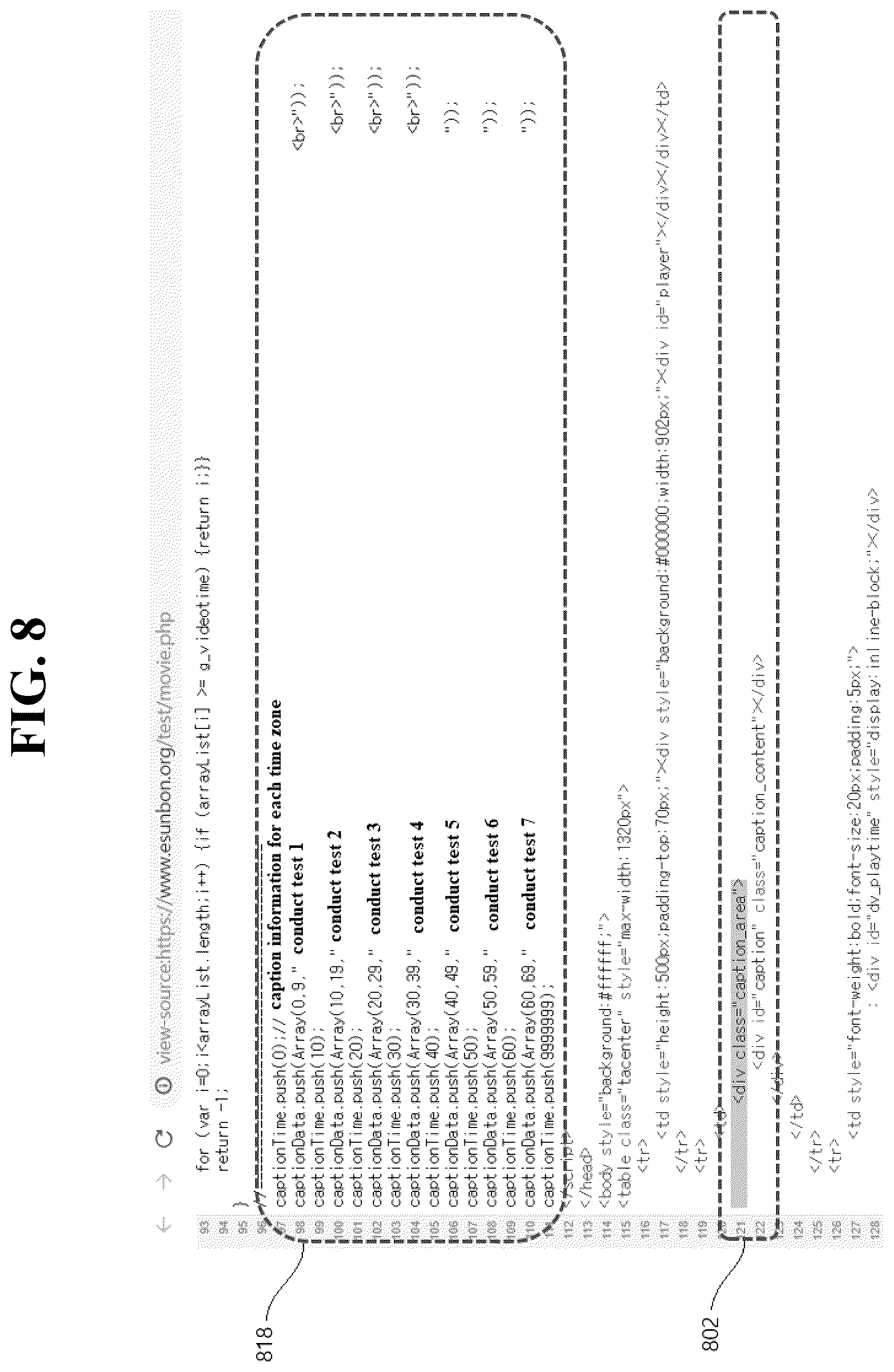 Patent US12101535 Figure 8 – Video curation service method