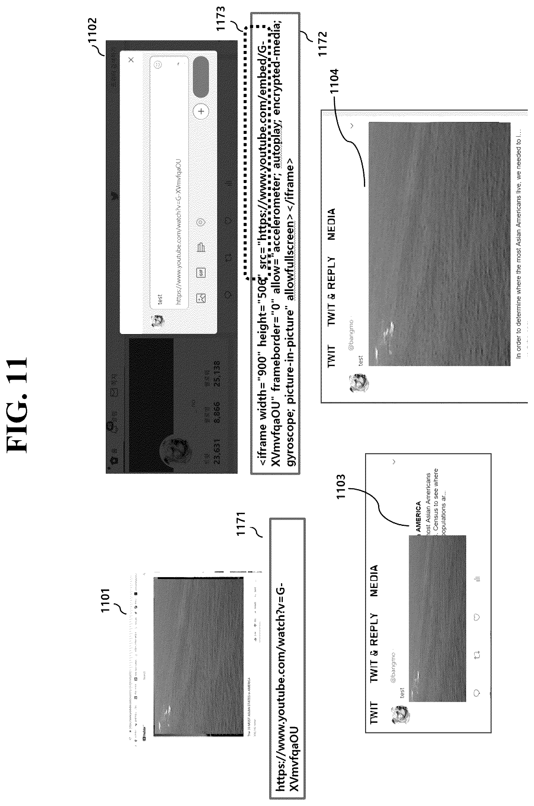 Patent US12101535 Figure 11 – Video curation service method