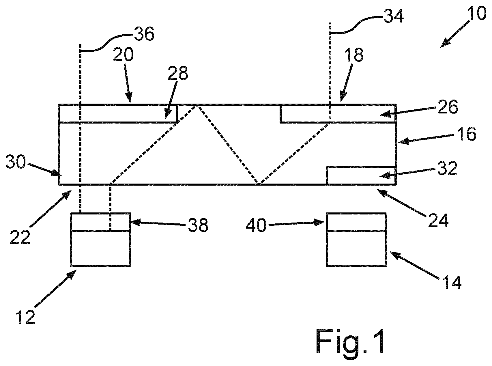 Patent US12101537 Figure 1 – Image sensor apparatus of a camera for detecting light