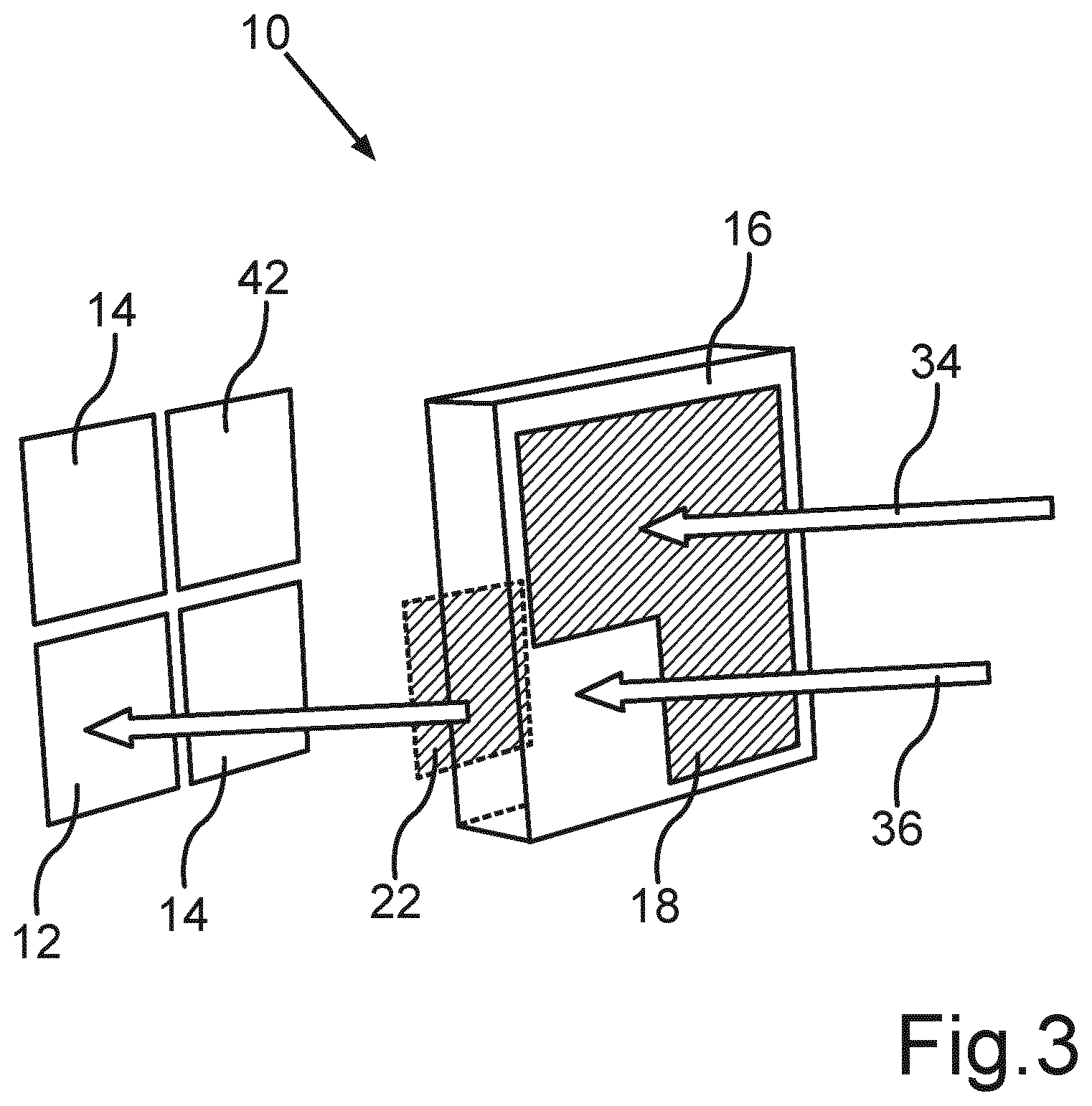 Patent US12101537 Figure 3 – Image sensor apparatus of a camera for detecting light