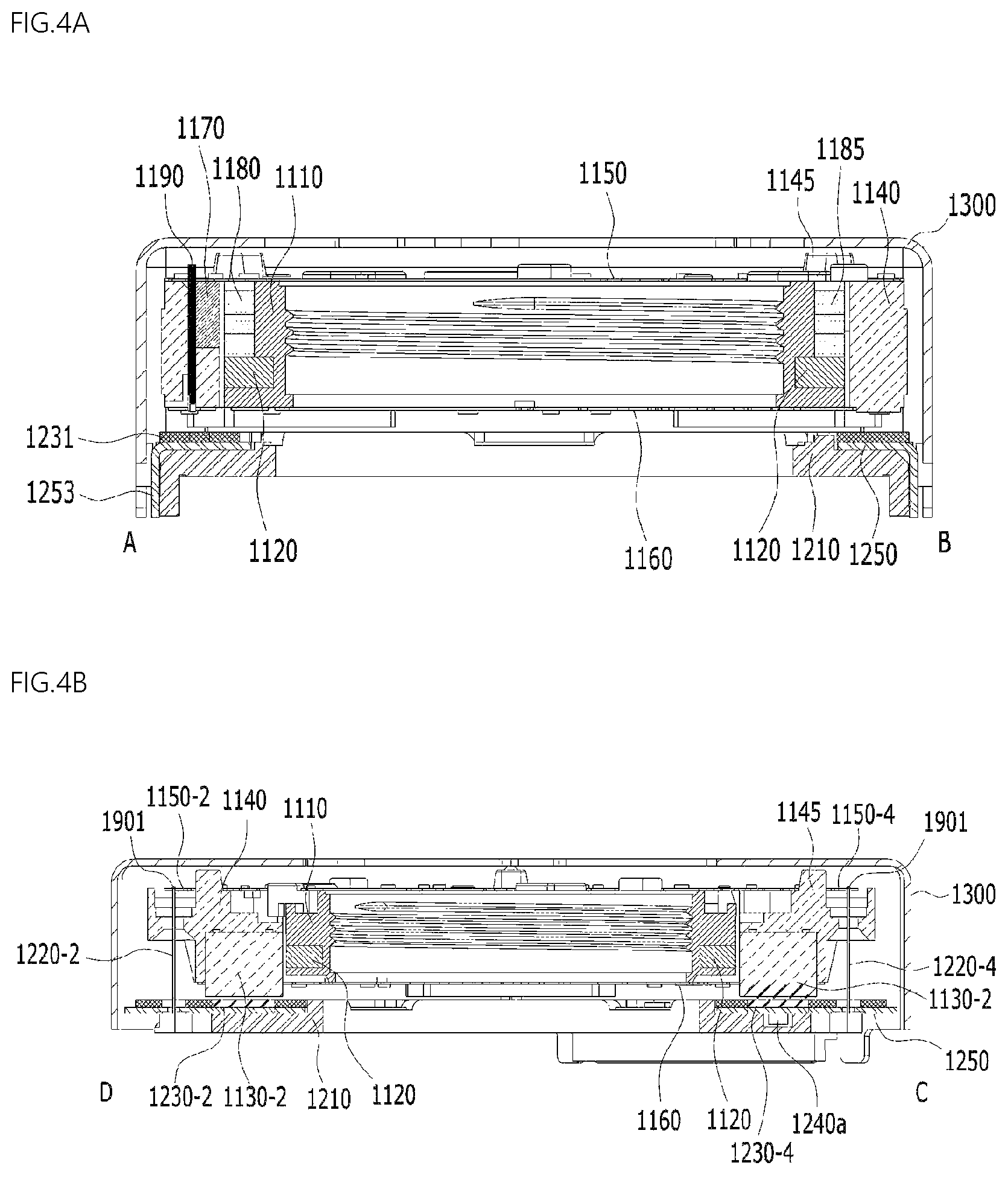 Patent US12101541 Figure 4 – Lens driving apparatus, and camera module and optical device comprising same