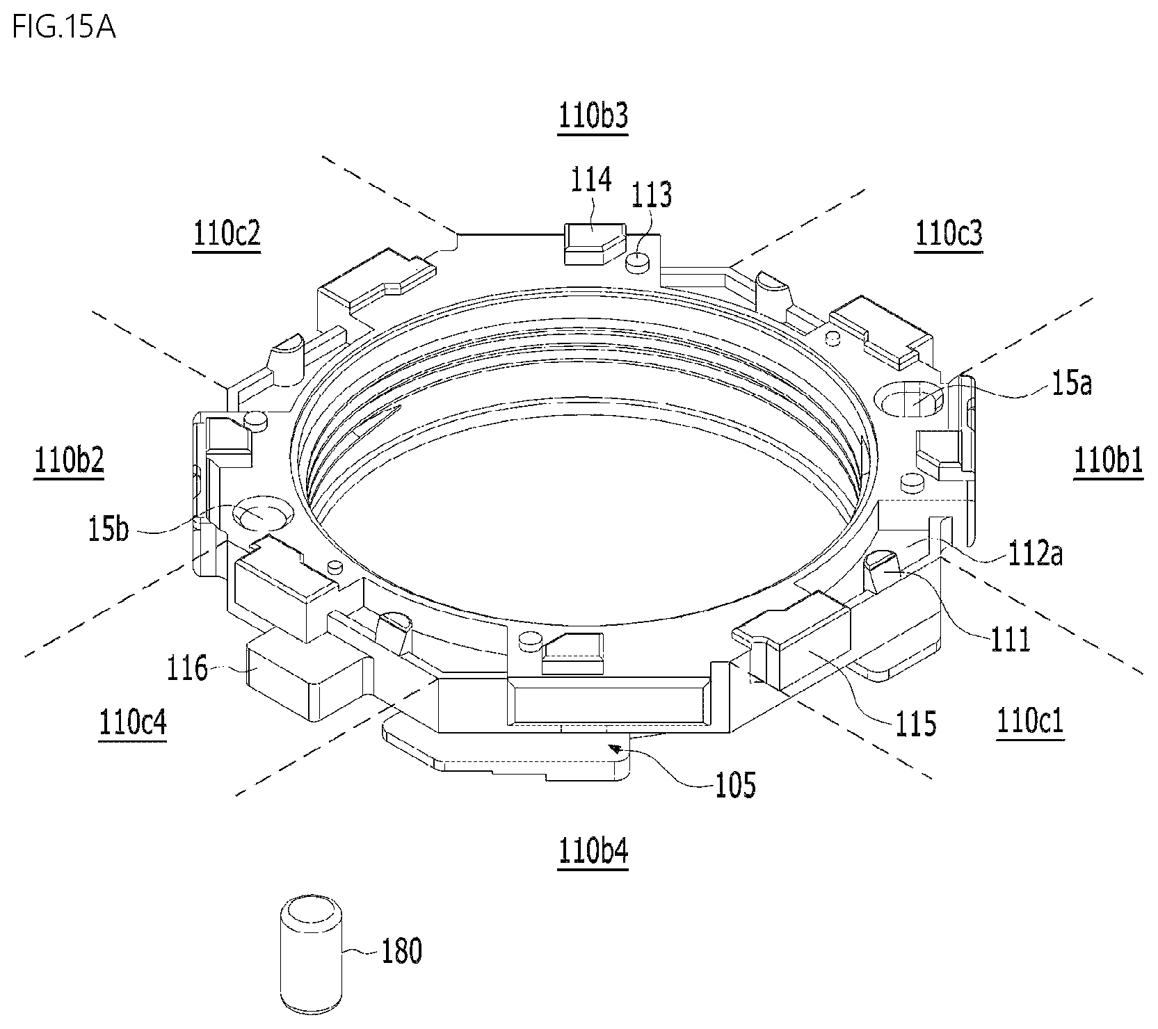 Patent US12101541 Figure 15 – Lens driving apparatus, and camera module and optical device comprising same