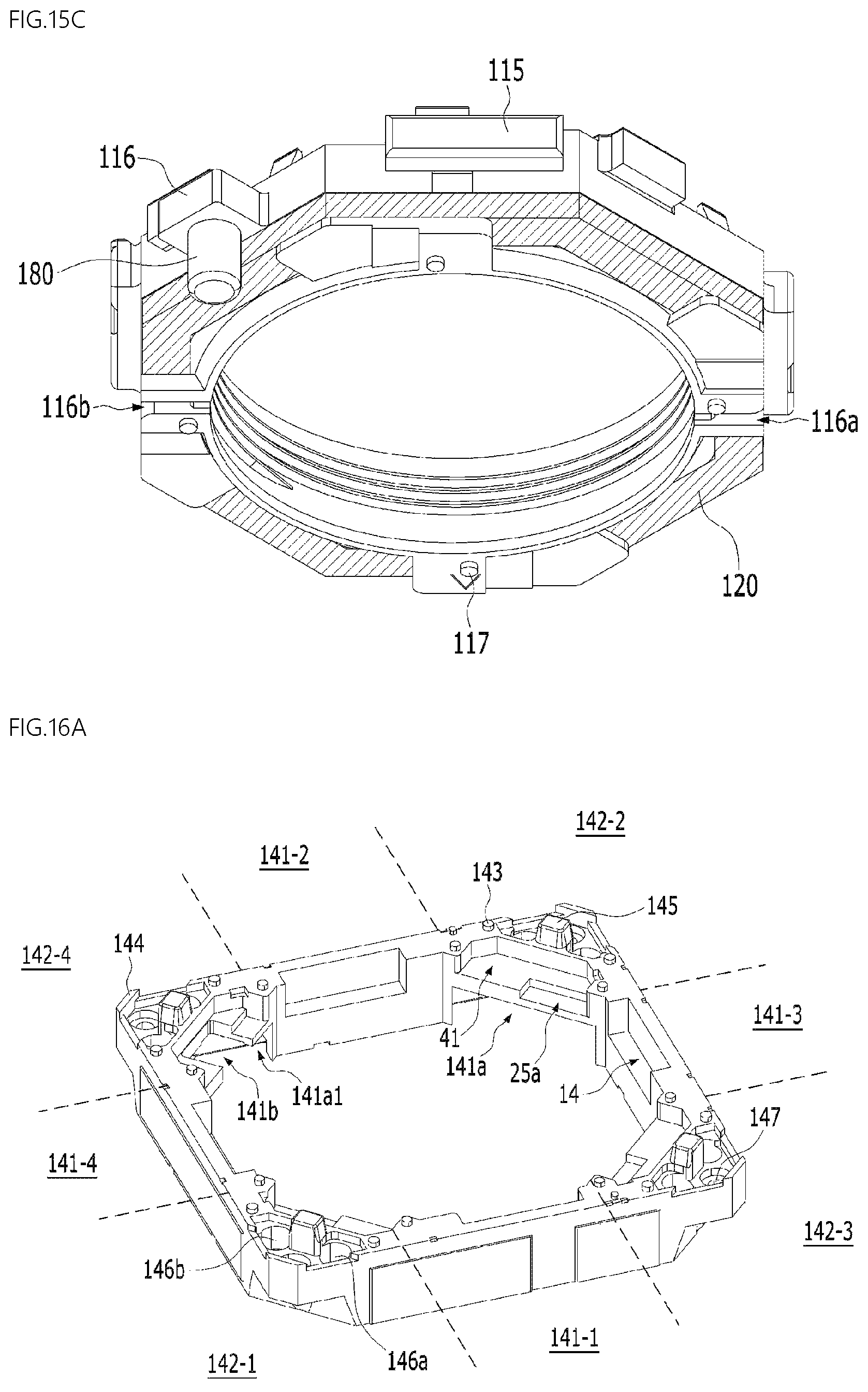 Patent US12101541 Figure 17 – Lens driving apparatus, and camera module and optical device comprising same