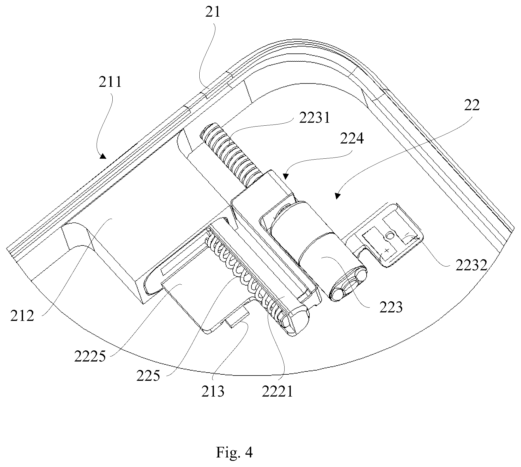 Patent US12101545 Figure 3 – Mobile terminal and camera assembly