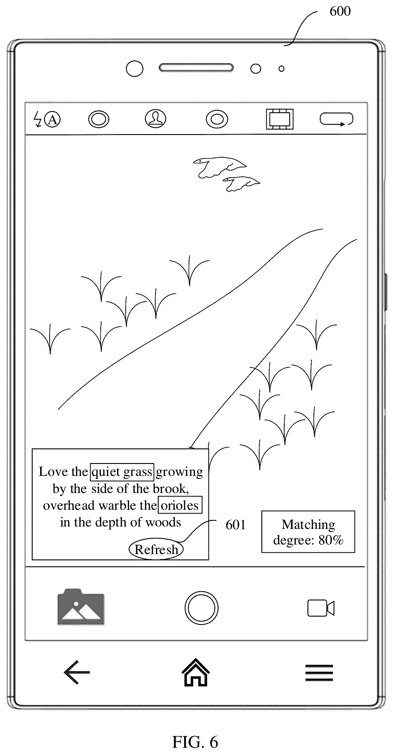 Patent US12101547 Figure 10 – Method and terminal device for matching photographed objects and preset text information